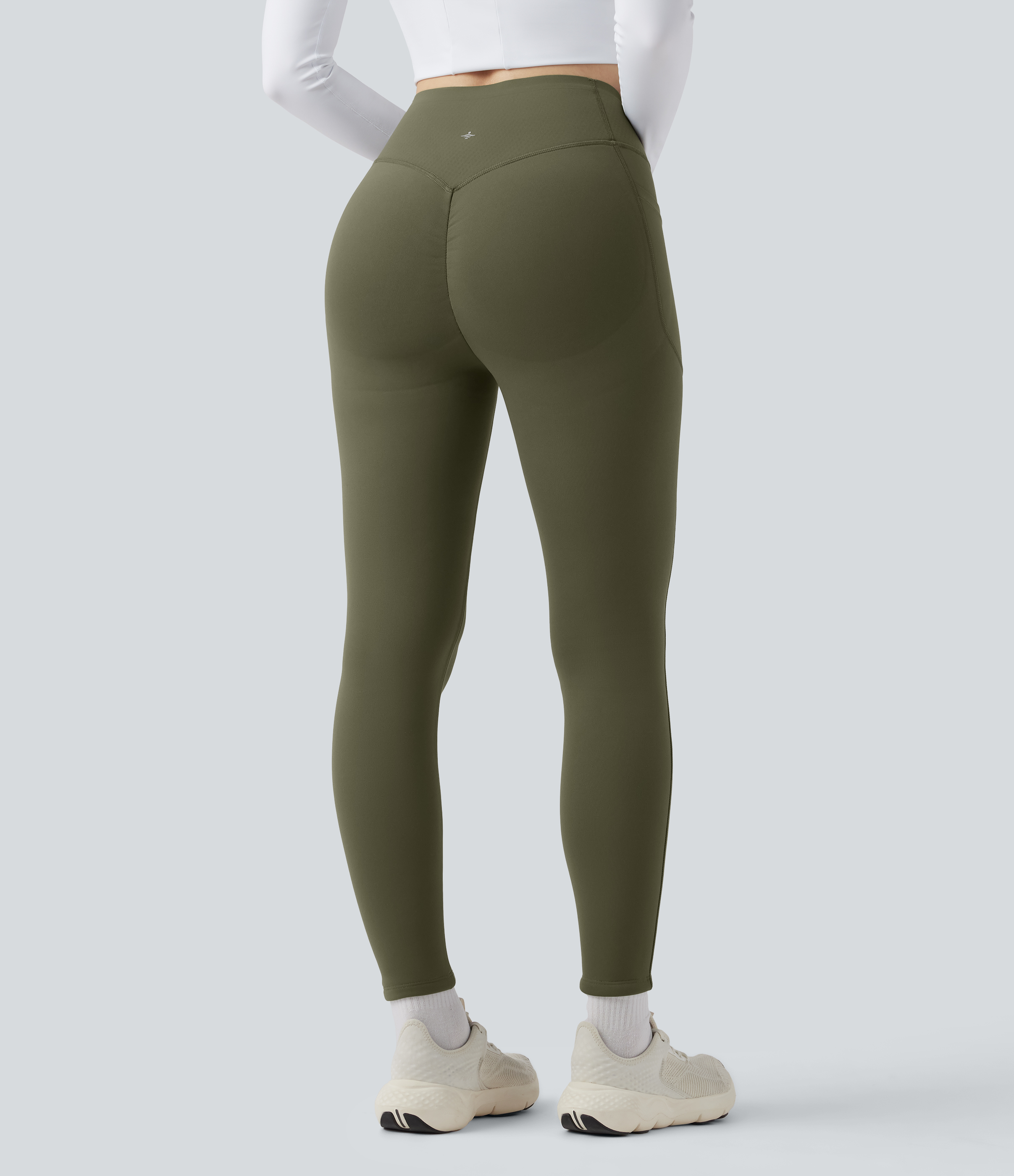 Halara UltraSculpt™ Extra Heat High Waisted Scrunch Butt Lifting Tummy Control Yoga Leggings with Pockets