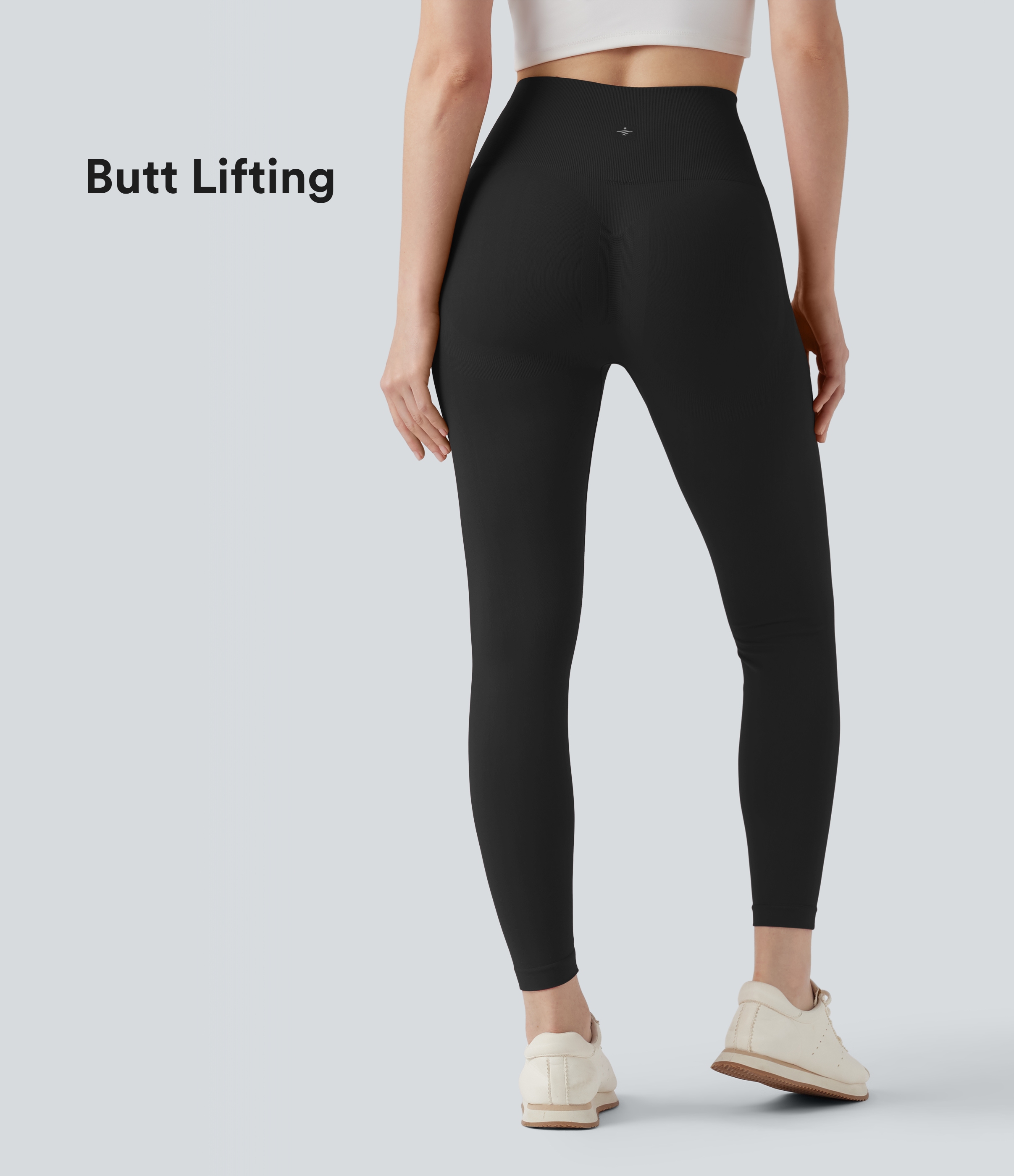 Seamless Flow High Waisted Butt Lifting Yoga 7/8 Leggings
