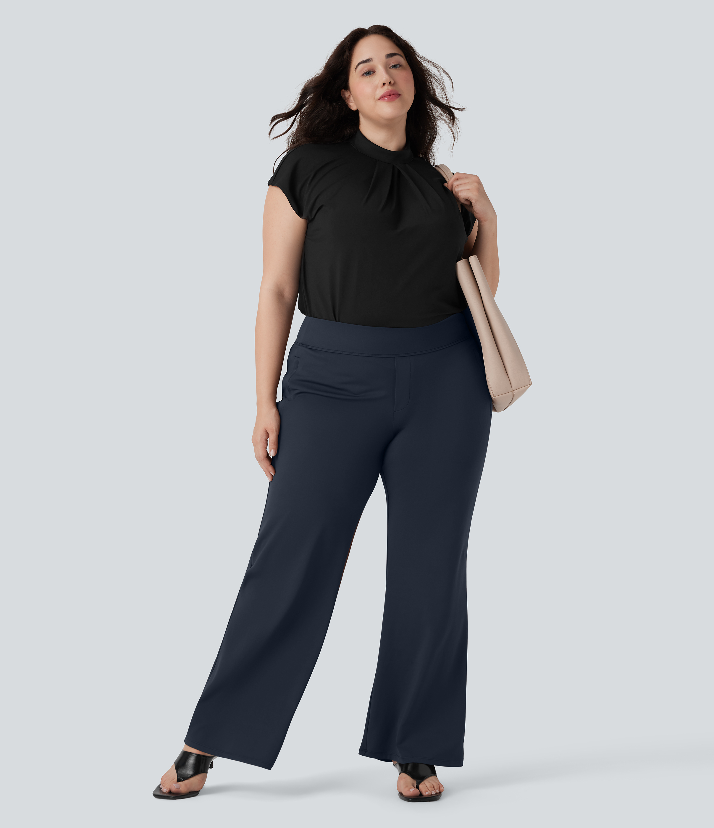 Women's Plus Size Halara Flex™ DayStretch High Waisted Work Flare