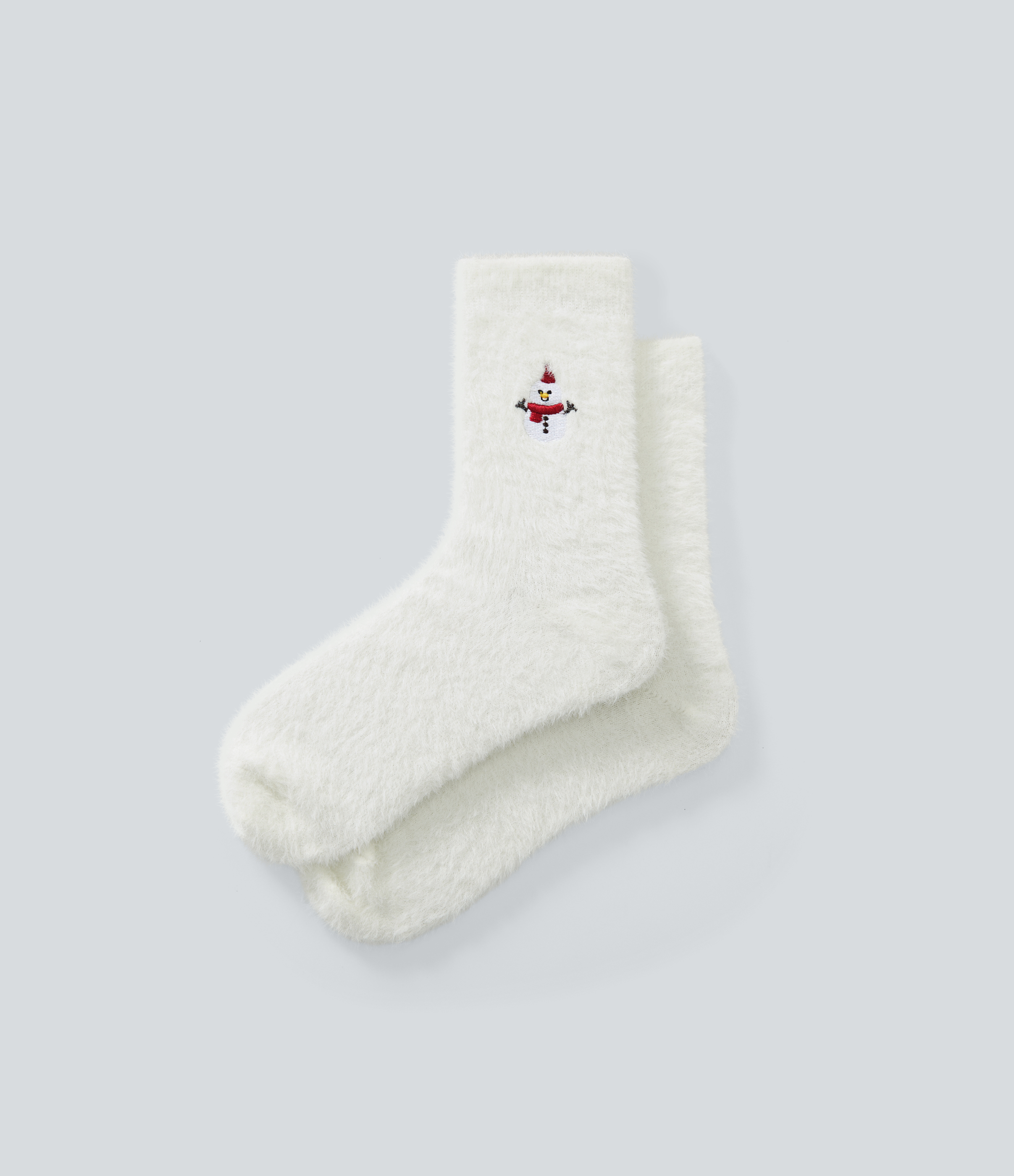 Blanco Calcetines de Navidad / 1