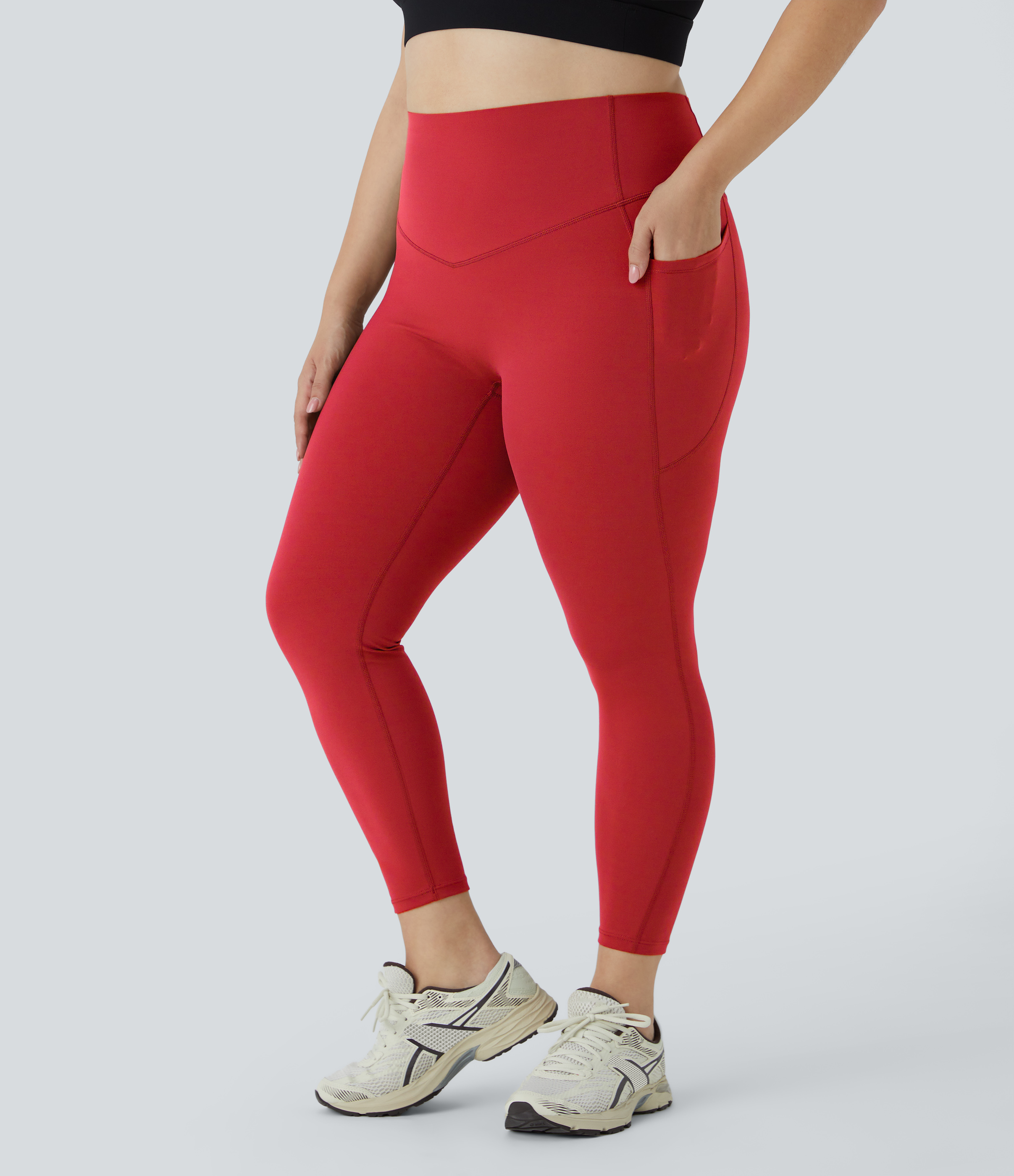 Halara UltraSculpt™ High Waisted Tummy Control Pocket Shaping Training Plus Size Leggings