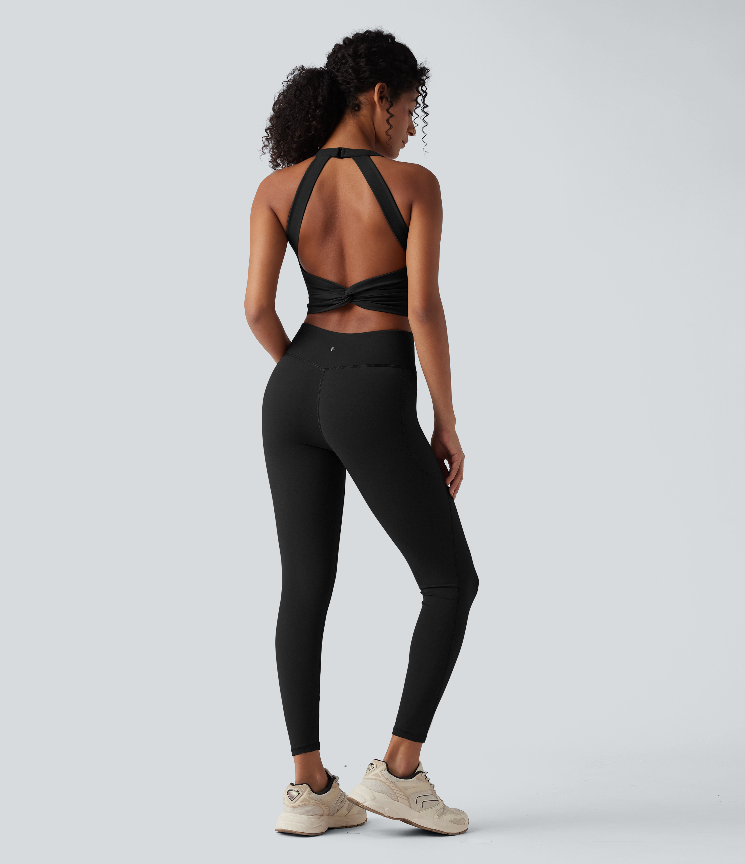 Halara UltraSculpt™ Tummy Control Training Jumpsuit with Pockets-Easy Peezy Edition DD-F Cups