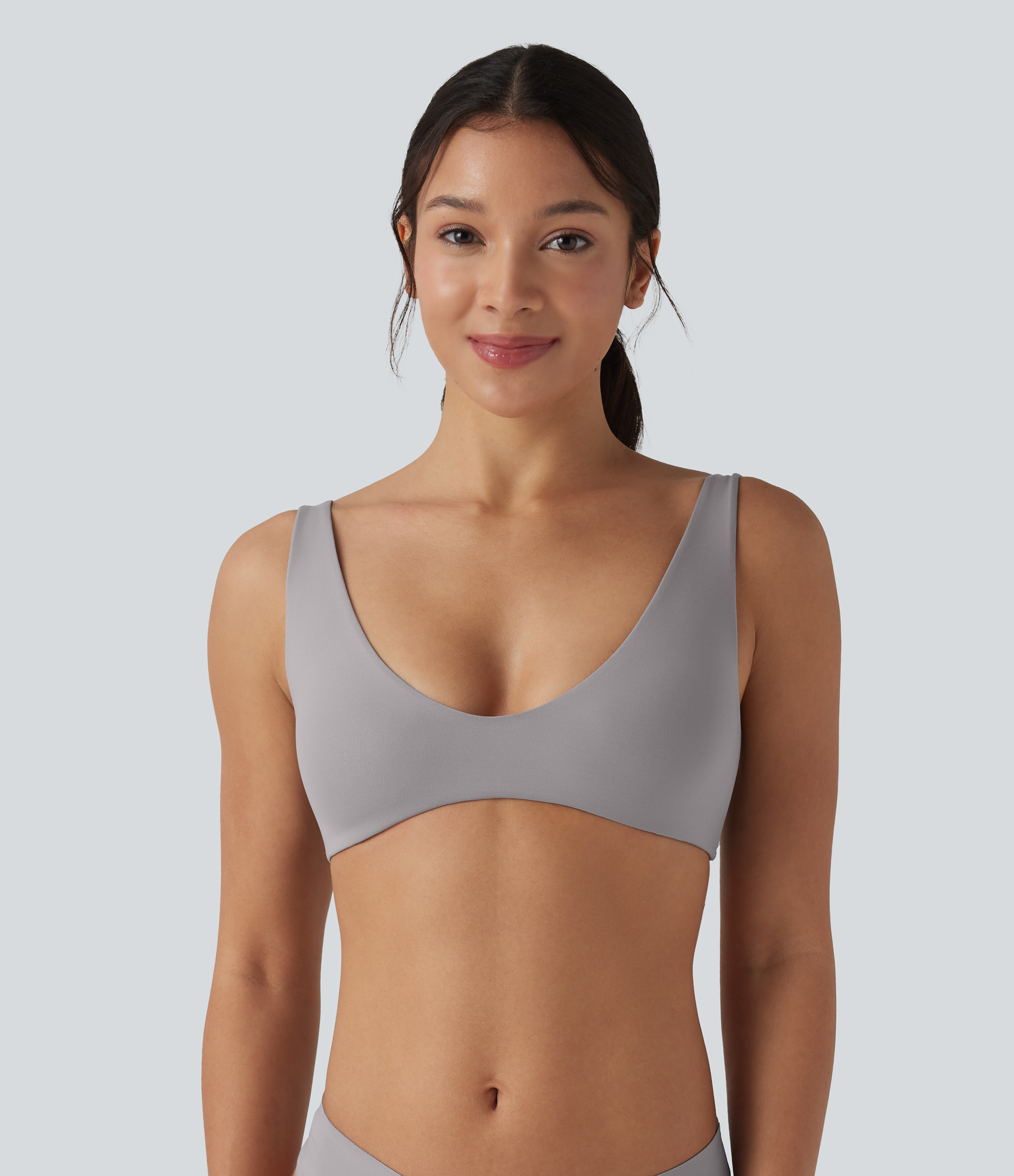 Brassière lounge décolleté plongeant