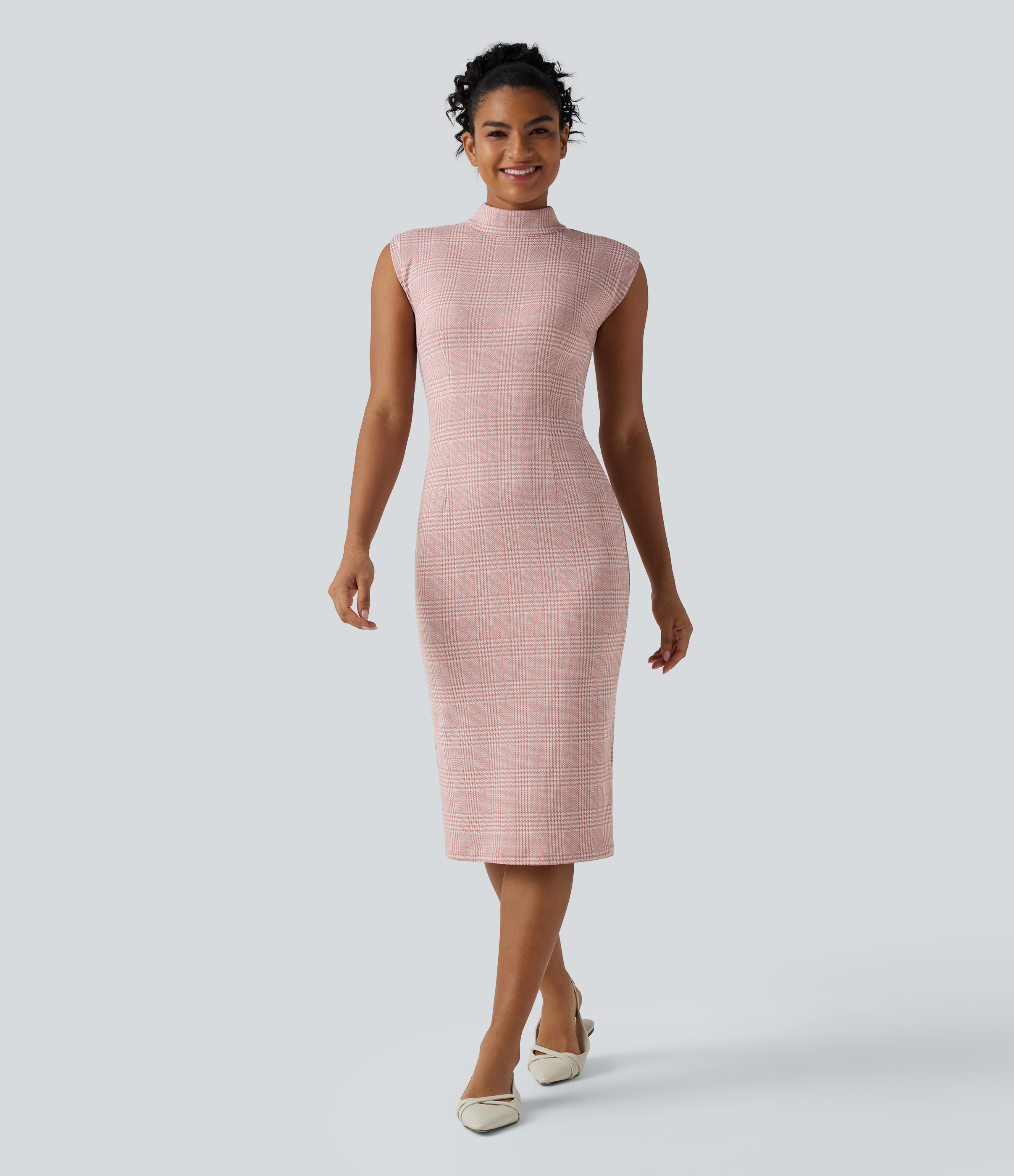 high neck sleeveless midi bodycon dress Amazon.com: Capuffy Women's Sexy Halter High Neck Elegant Knit Pencil Dress Sleeveless Bodycon Midi Club Party Dress 5115 (White, Large) : Clothing, Shoes & Jewelry