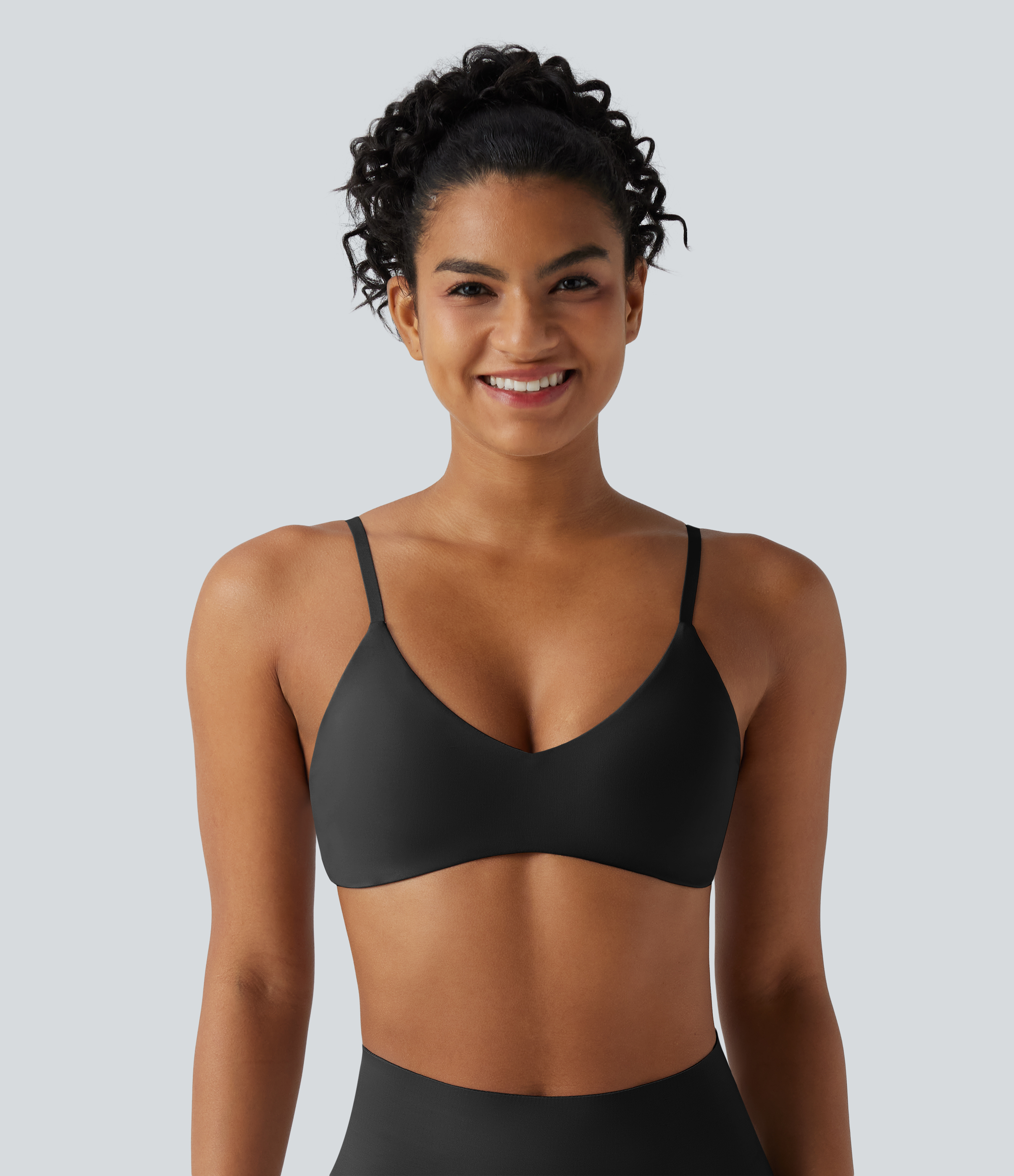 V Neck Lounge Bralette A-D Cups
