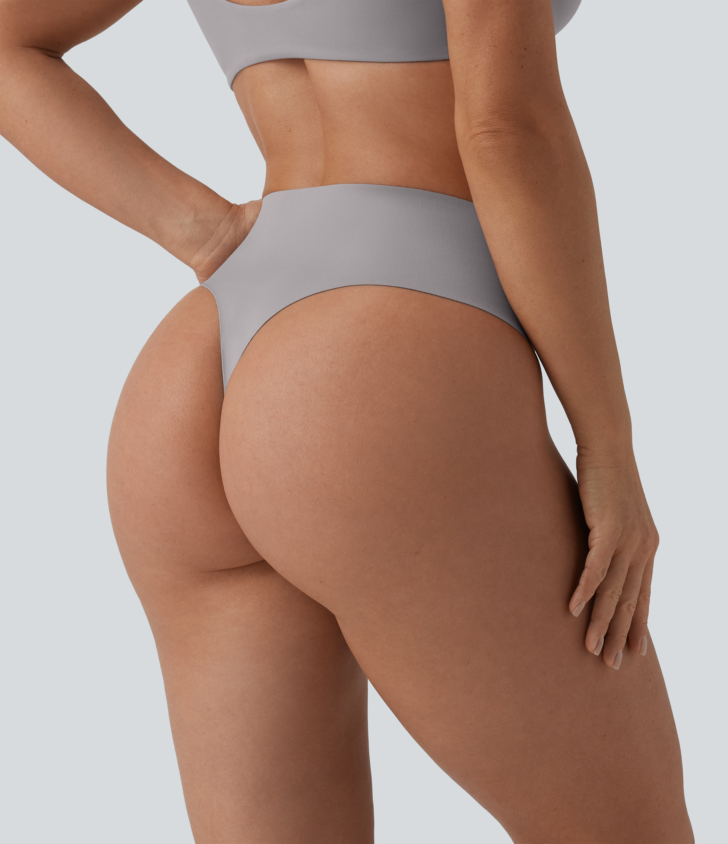 Steel Gray String taille haute gainant pour la détente / 2