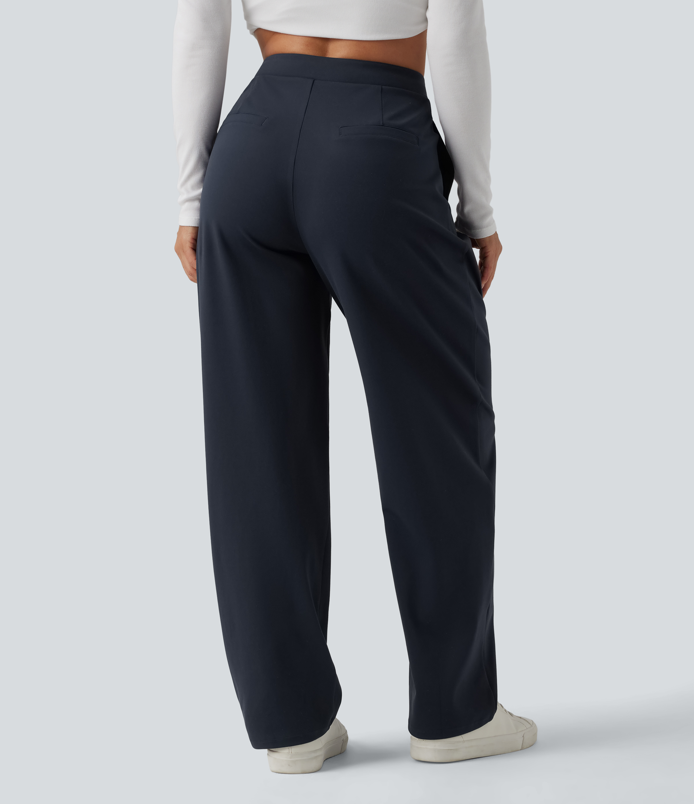 Women's Halara Flex™ DayStretch Asymmetric High Waisted Barrel Leg