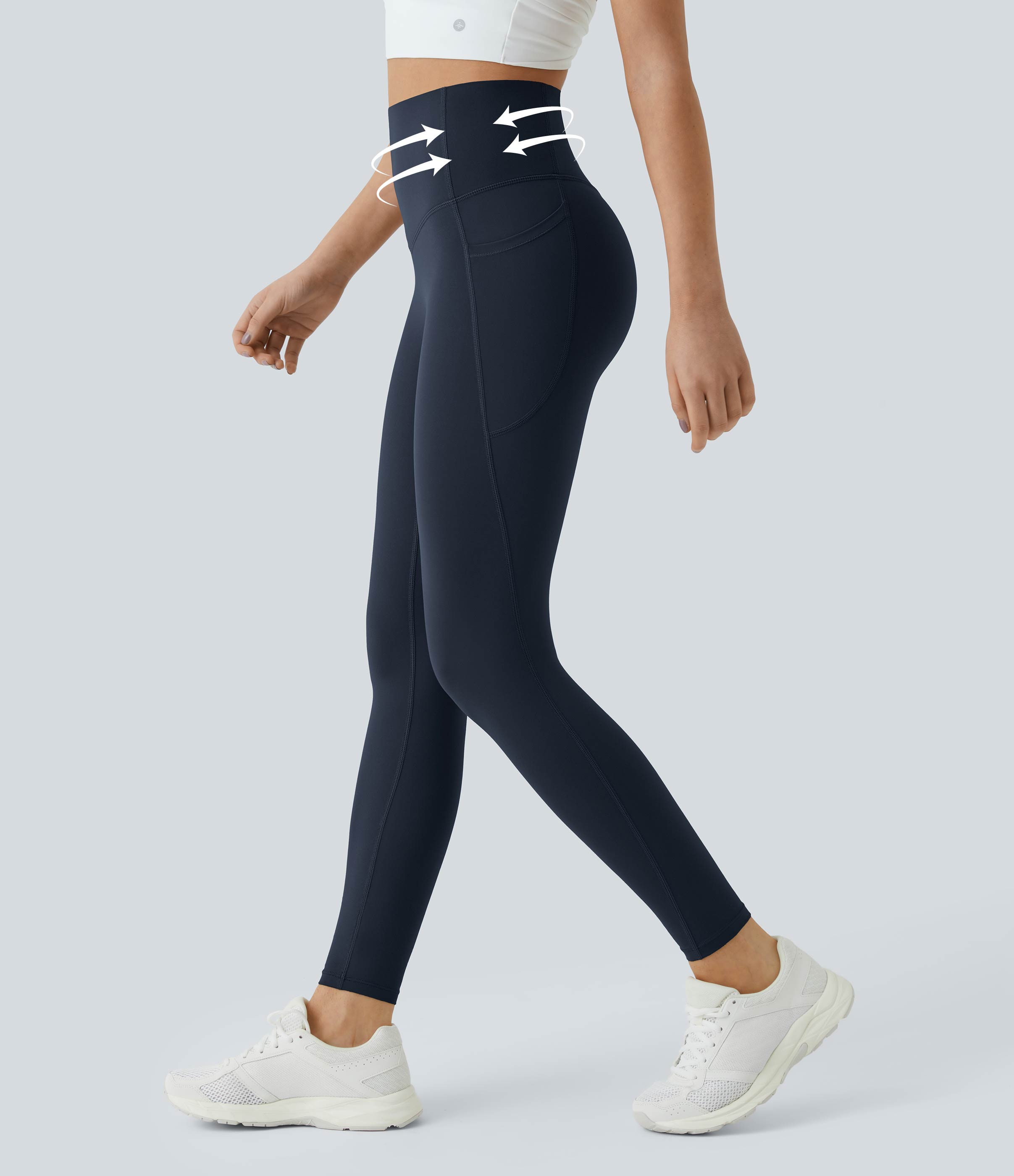 Halara UltraSculpt™ High Waisted Tummy Control Pocket Shaping Training Leggings