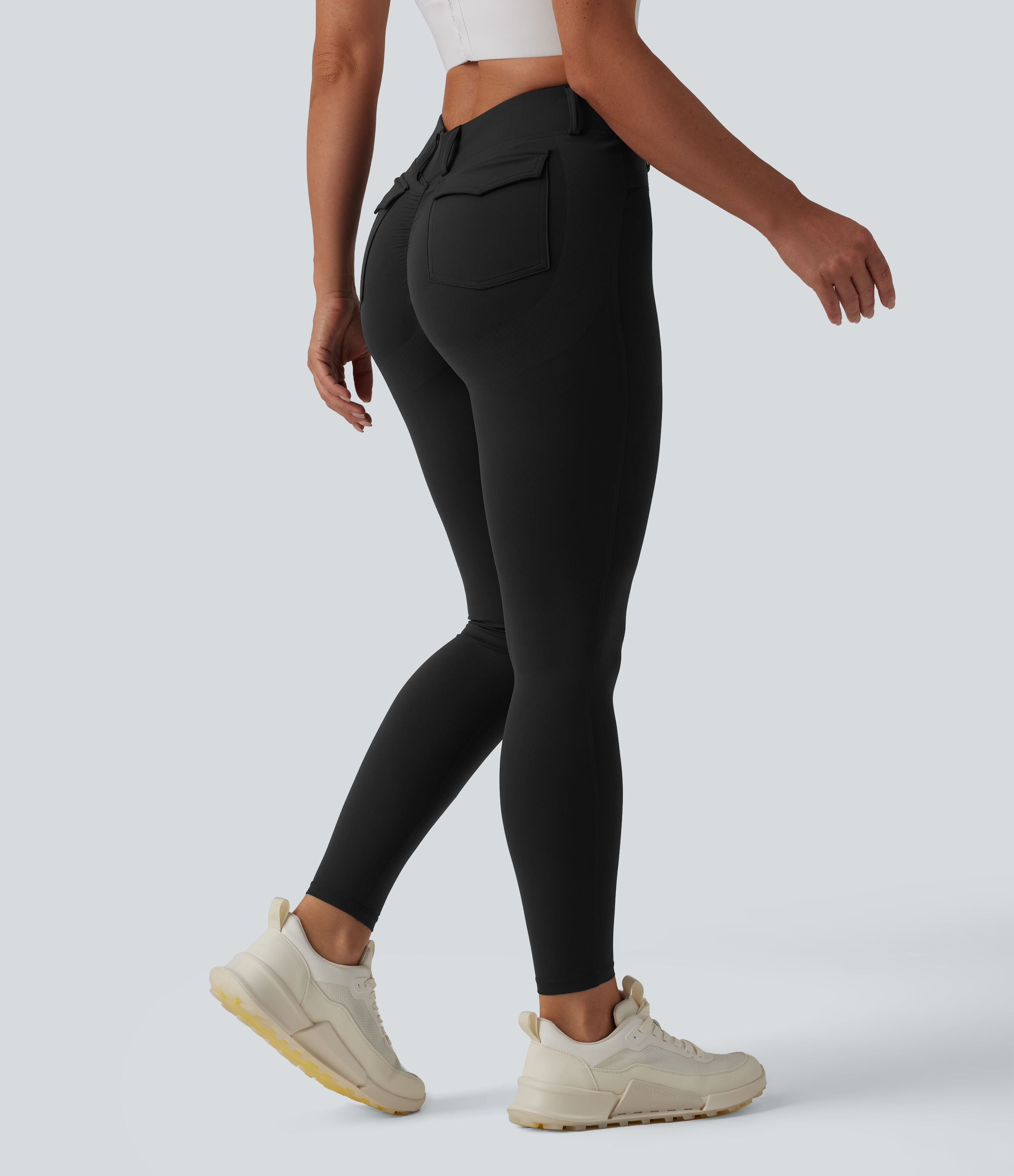 Halara UltraSculpt™ High Waisted Tummy Control Butt Lifting Training Leggings with Pockets