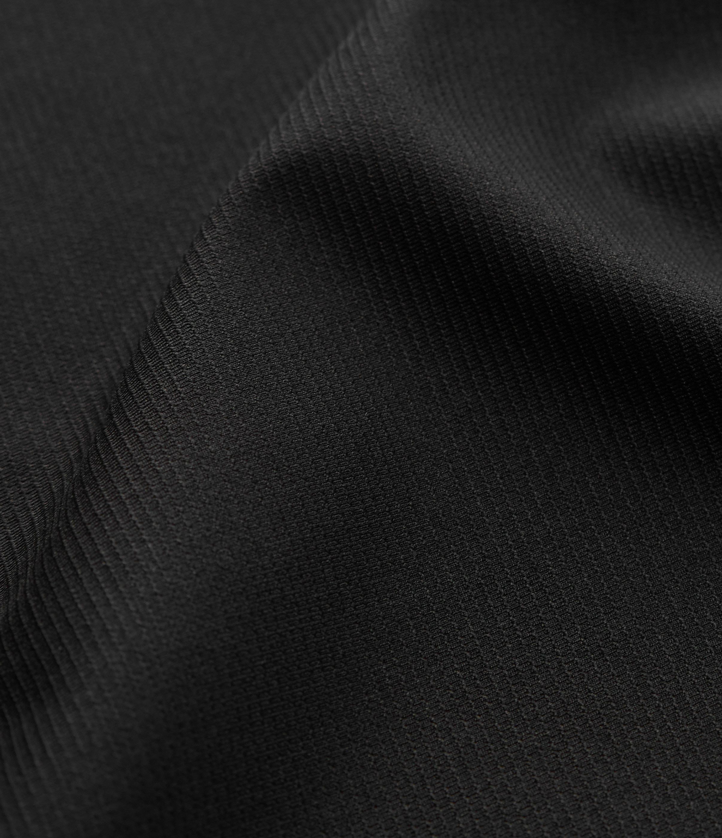 Halara Lightweight Polo Collar Button Front Short Sleeve Split Golf Sports Top  - Black - M 