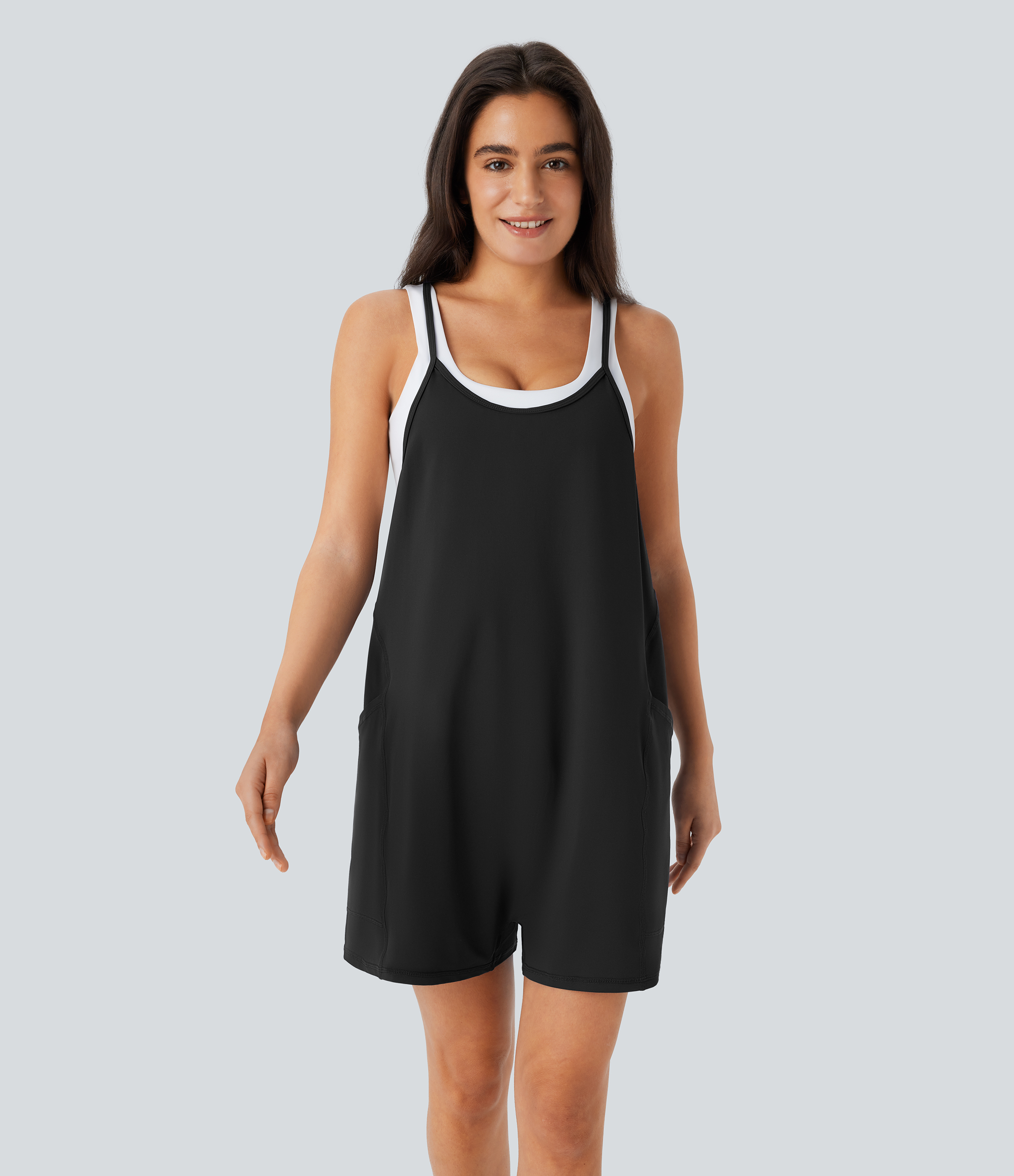 Pockets Casual Jumpsuit