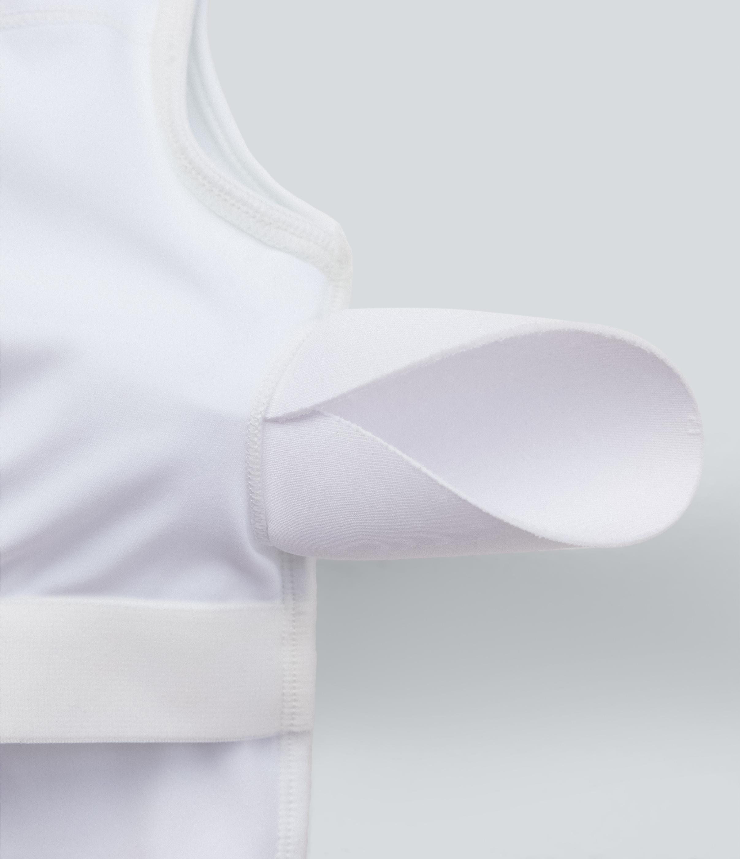 Halara Softlyzeroв„ў Airy Backless Twisted Cropped Skinny Cool Touch Yoga Tank Top Tank Top - White - L golf tops halter top tunic tops 