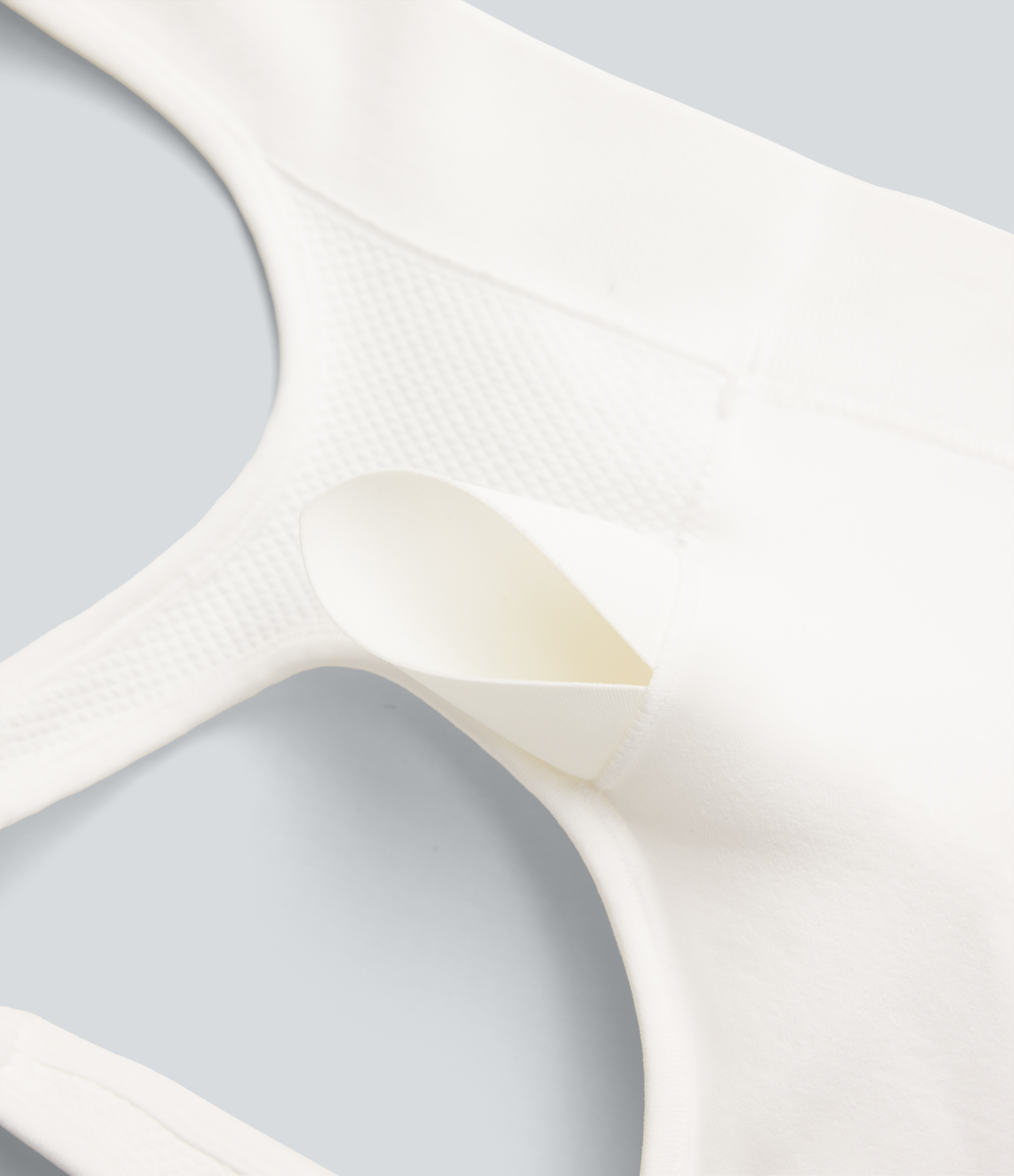 Halara Seamless Flow Low Support Zipper Backless Yoga Sports Bra  - White - L push up bra strapless bra backless bra sticky bra wireless bra 