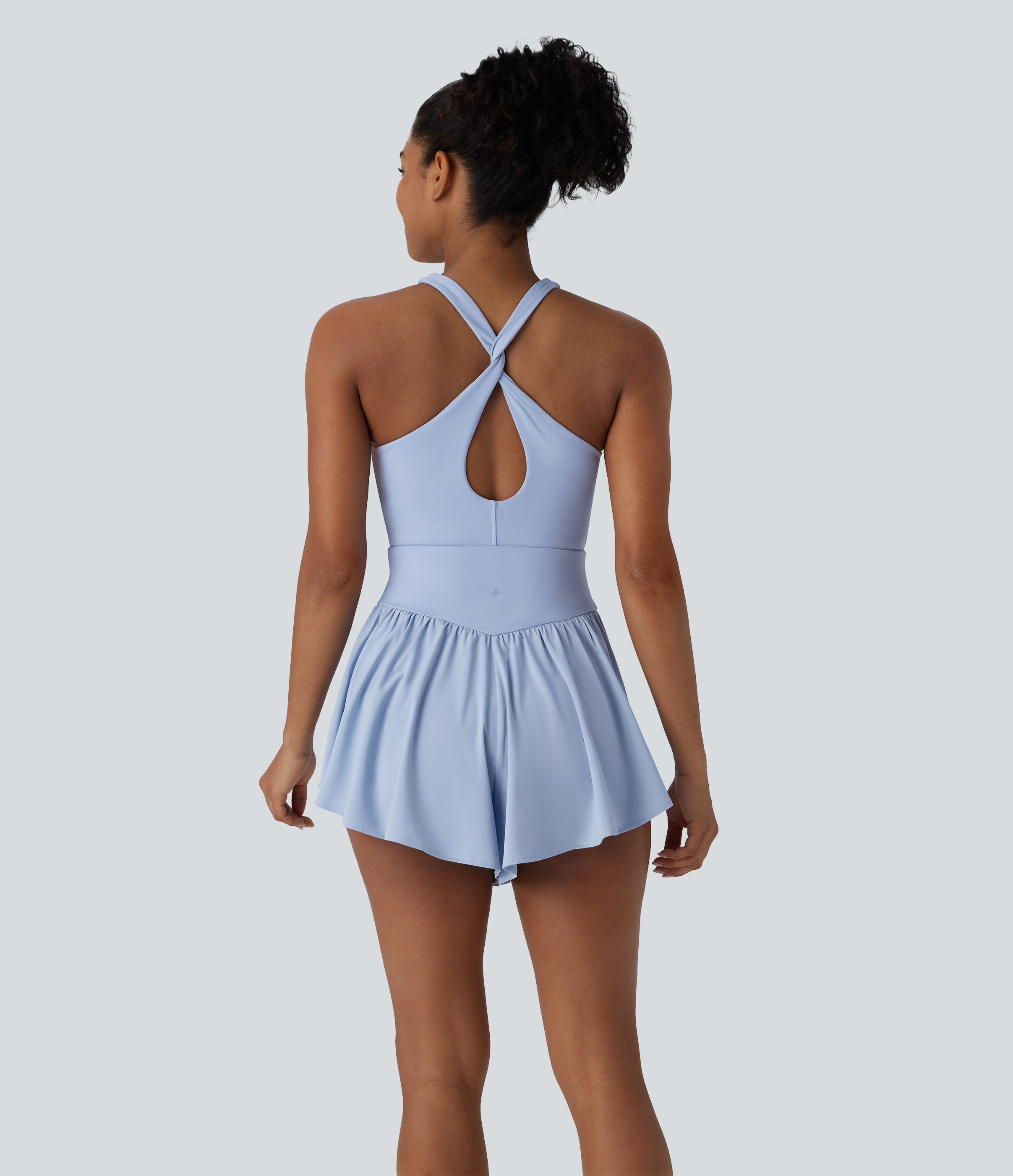 Ballad Blue Breezeful™ SoCinched corset gainant pour le ventre — 2‑en‑1 avec poches, fluide, à séchage rapide combinaison de tennis / 2