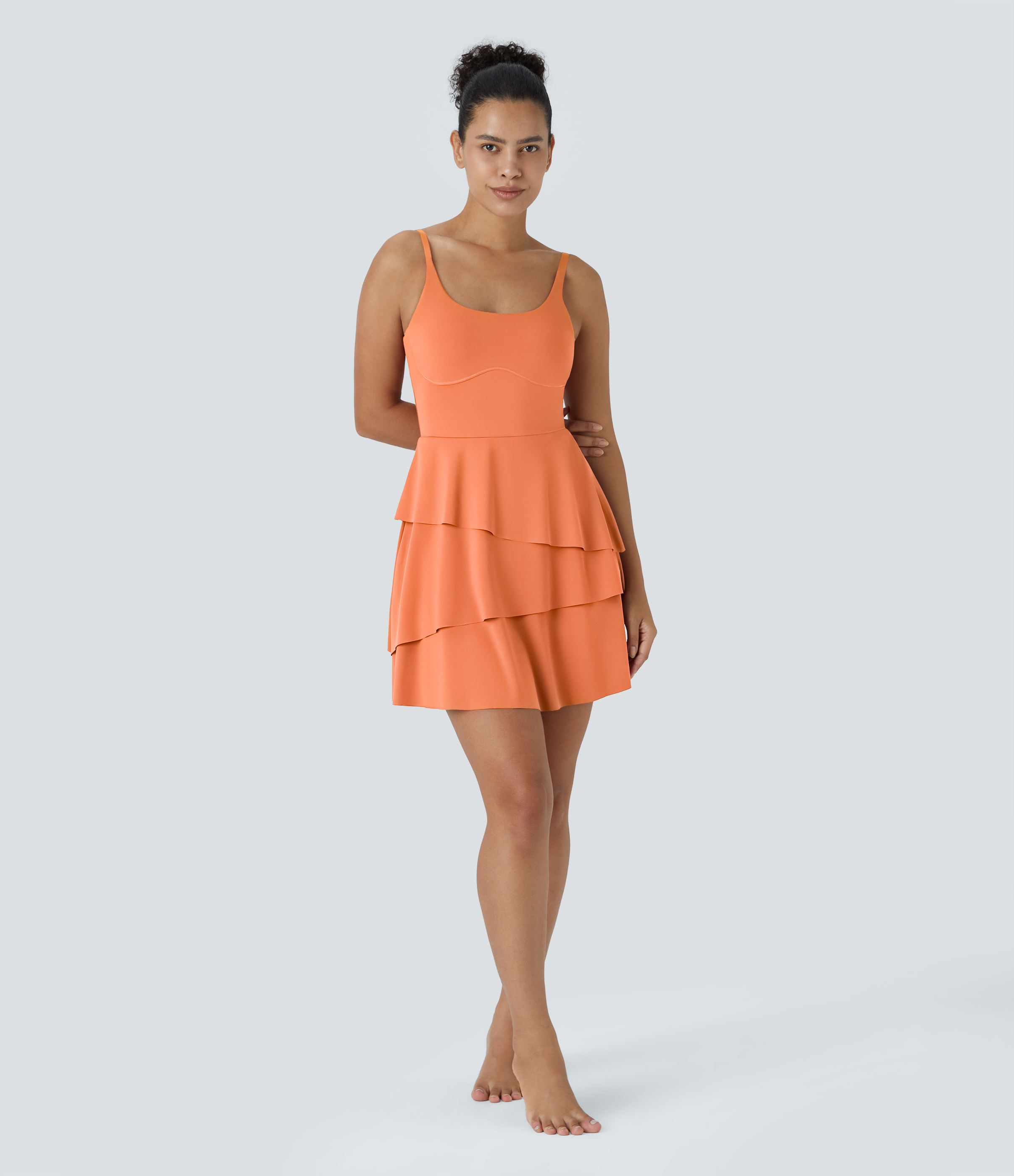 Women's SoftlyZero™ Airy Tiered Ruffle 2-in-1 Pocket Cool