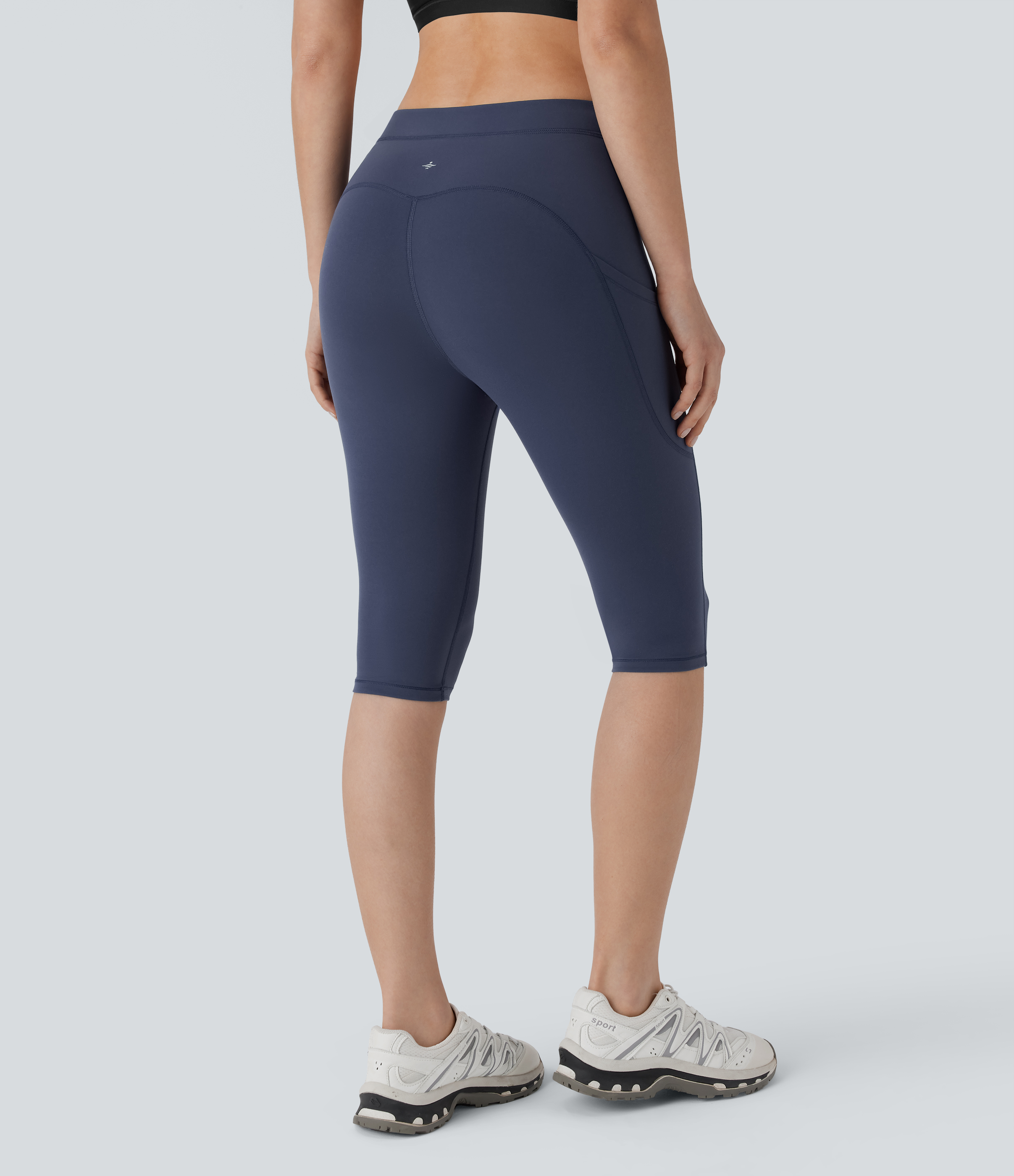 Mood Indigo Leggings Halara UltraSculpt™ malla senderismo tiro alto bolsillo lateral / 2