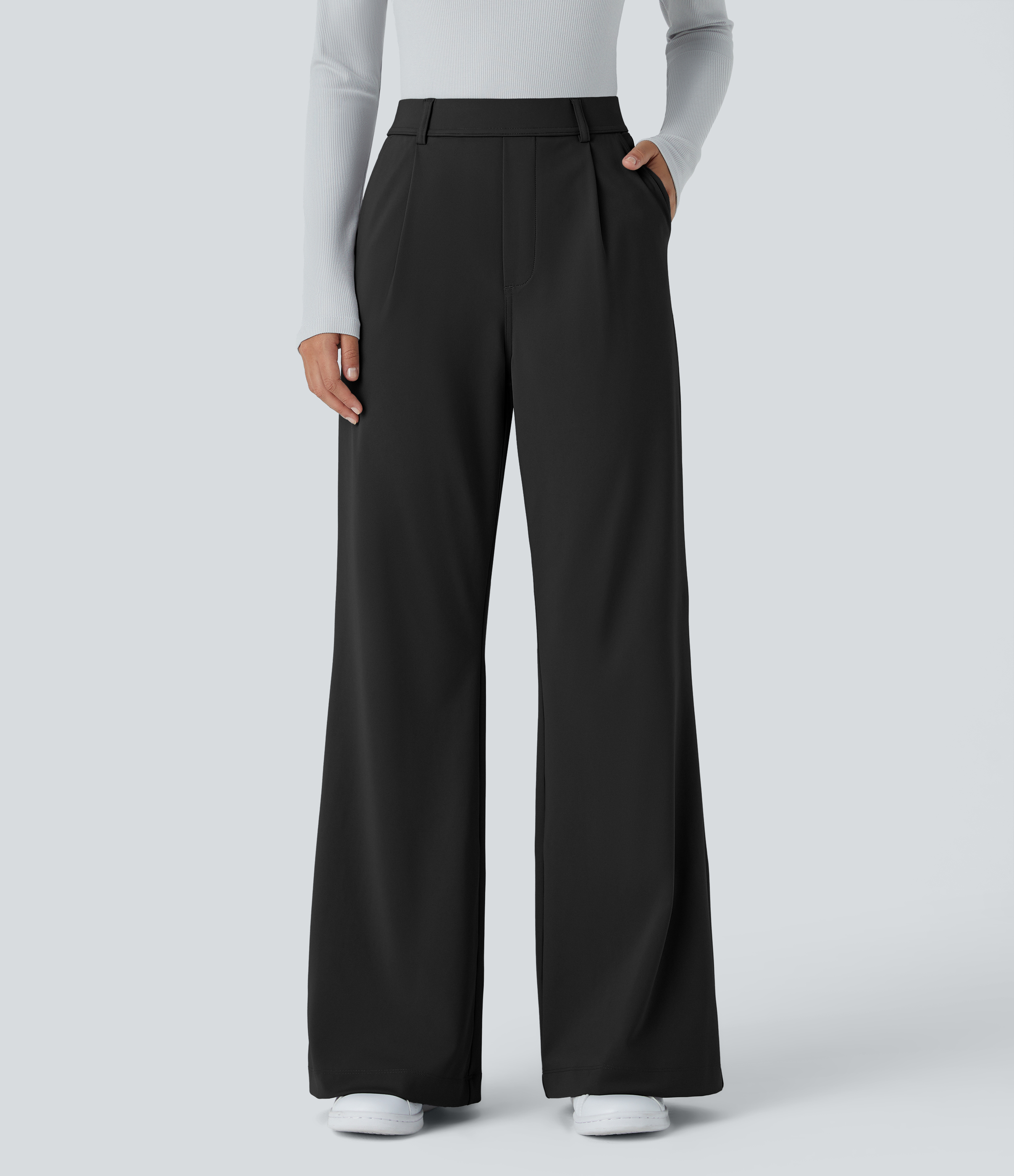 【FLAREUP】Side Flap Pants Justice Girls Cargo Flare Pants XS-XLP, Stretchy Athletic