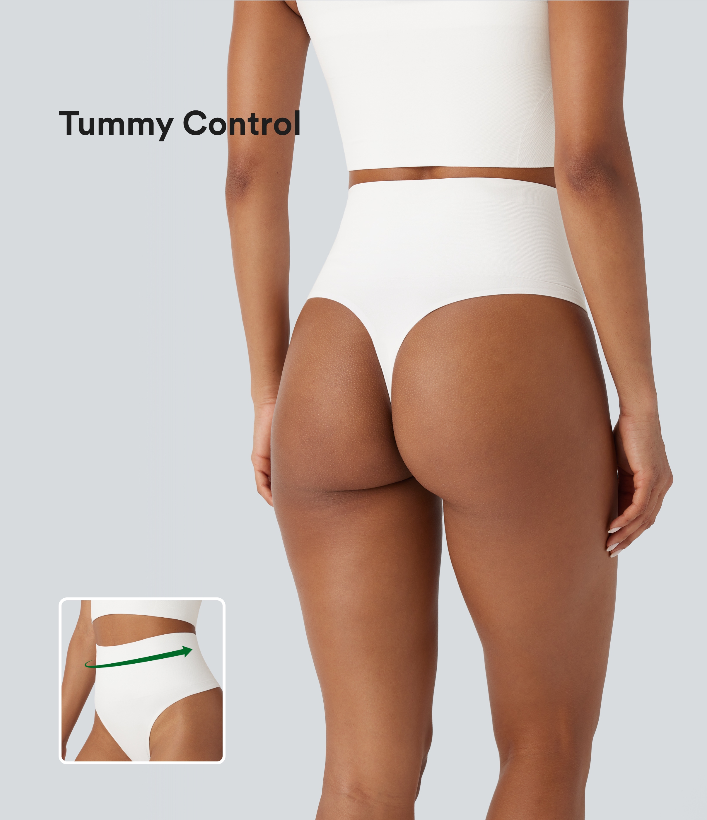 OneForm - Shapewear-Lounge-Unterhose mit hohem Bund, Bauchkontrolle und nahtlosem Flow