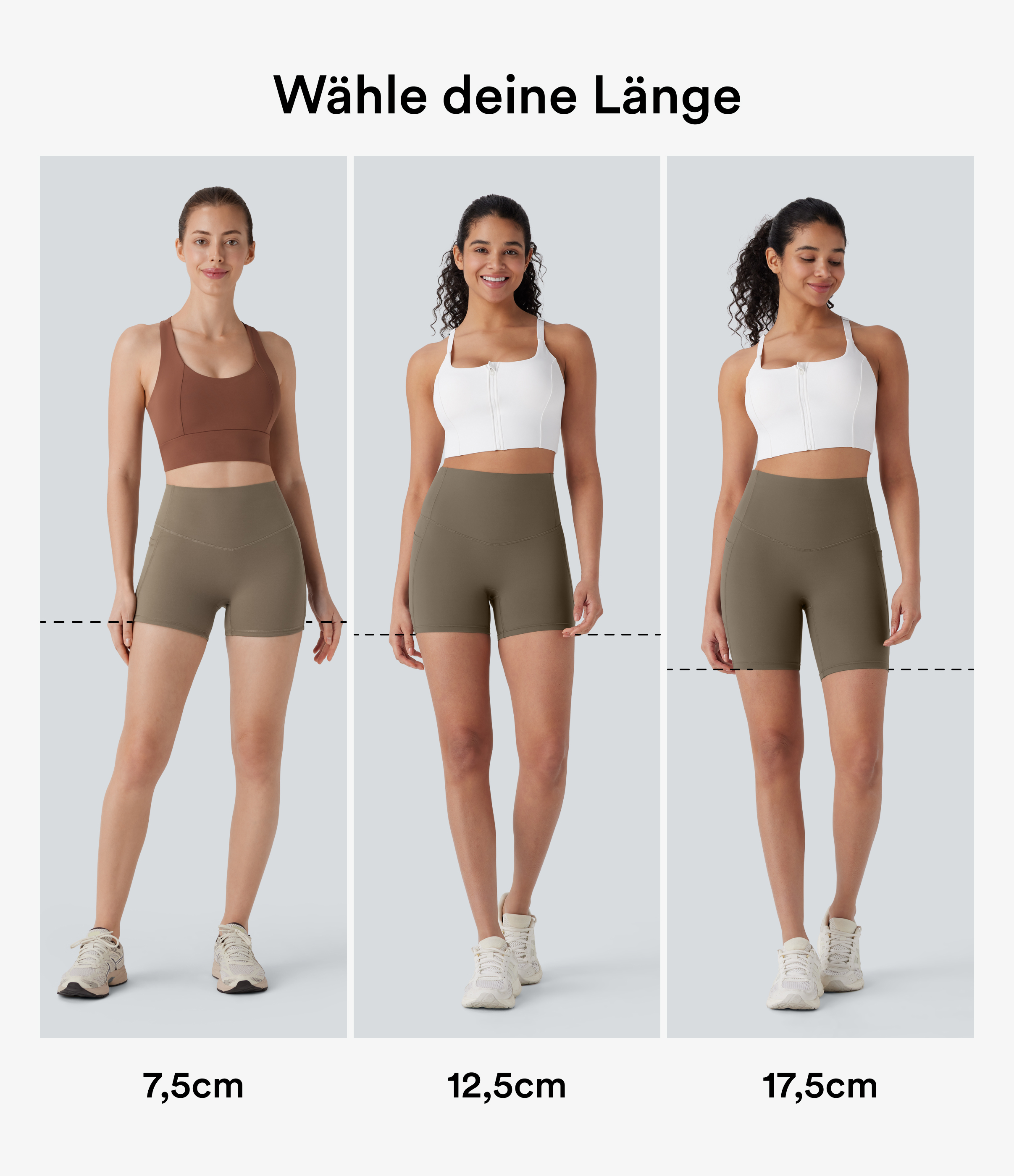 SoCinched High-Waisted Tummy Control Side Pocket Shaping Workout Biker Shorts 7"