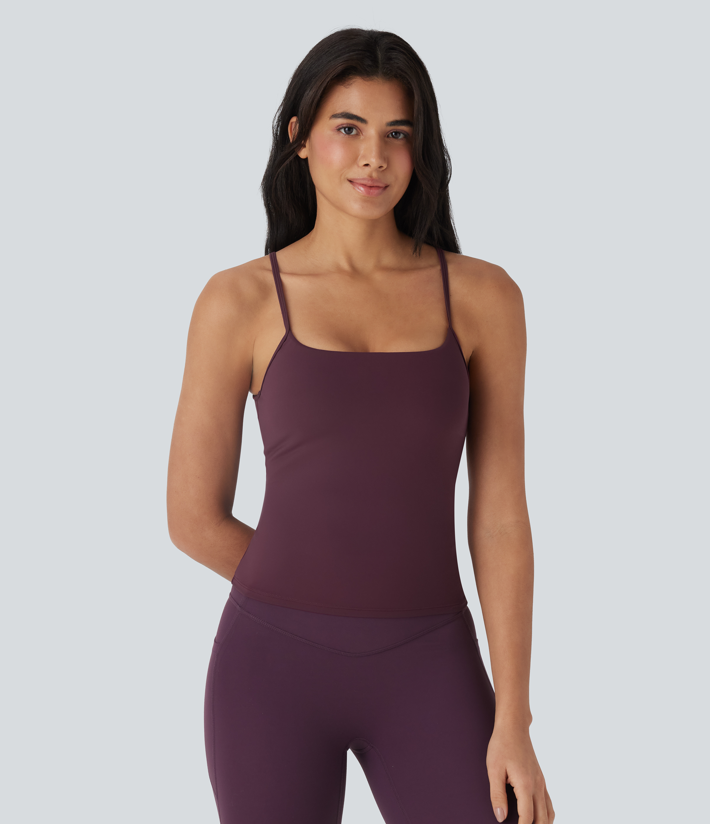 Fig SoftlyZero™ Luftiger Kühl-Touch Yoga-Tanktop / 2