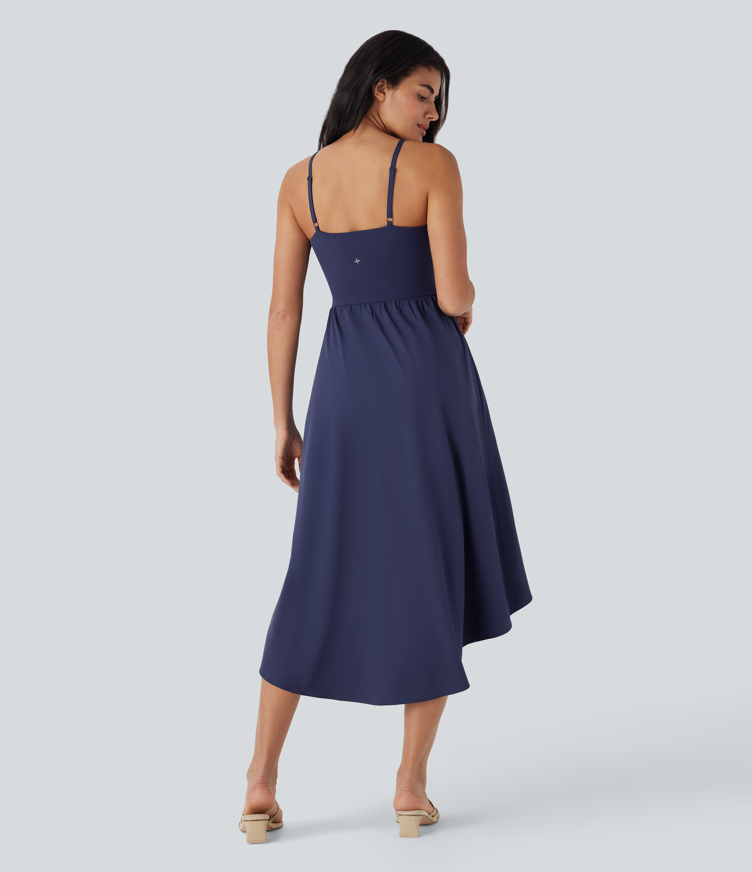 Patriot Blue Breezeful™ robe midi fluide 2 pièces, coupe haut–bas décontractée, avec poche, pour bonnets D–F / 2