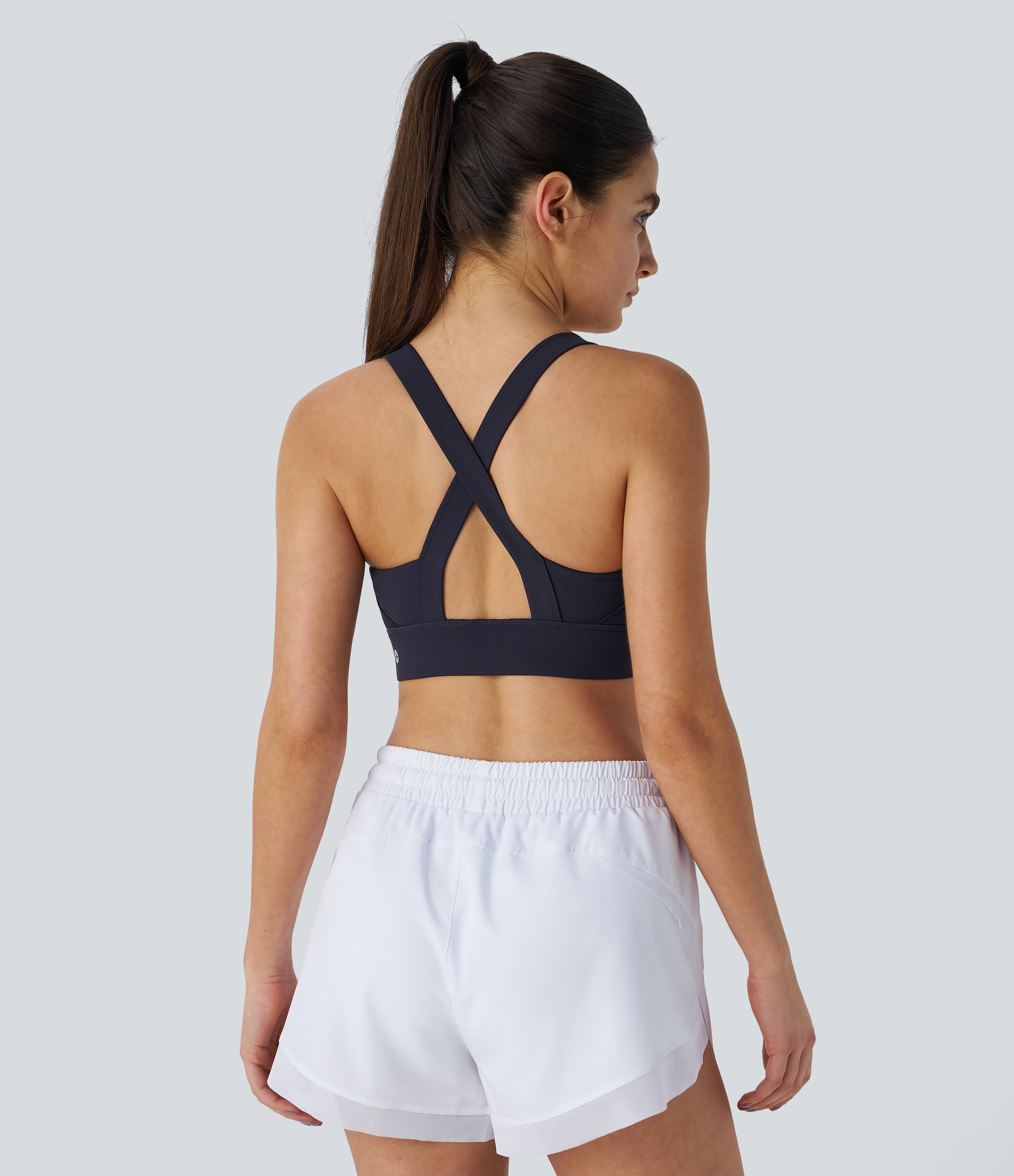 Inkling Sujetador deportivo SpeedWave™ entrenamiento secado rápido cremallera sin espalda cruzada sujeción media / 2