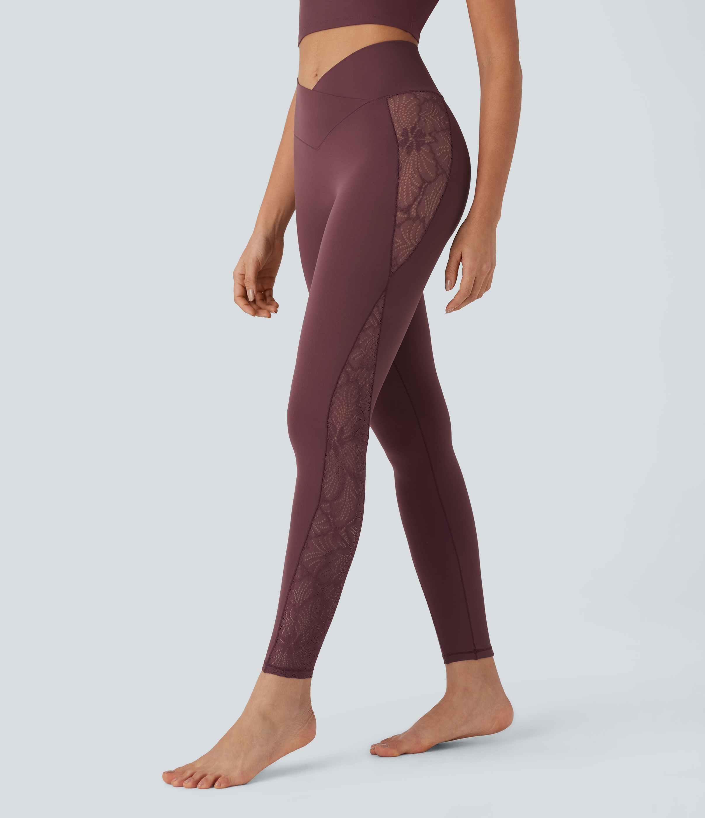 Alo Yoga Leggings womens small Black High Waist Cinched