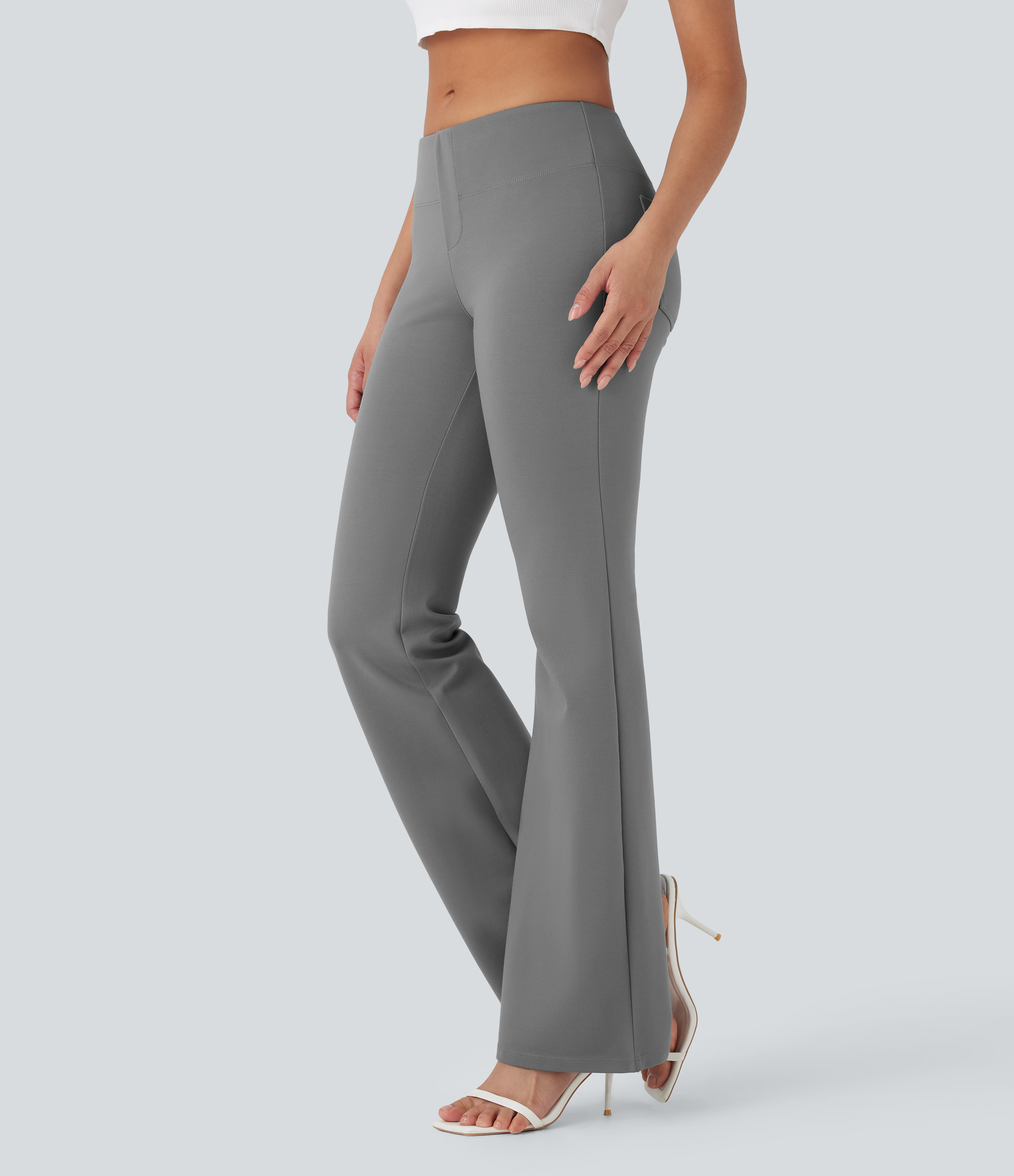 Low Rise Pocket Casual Pants