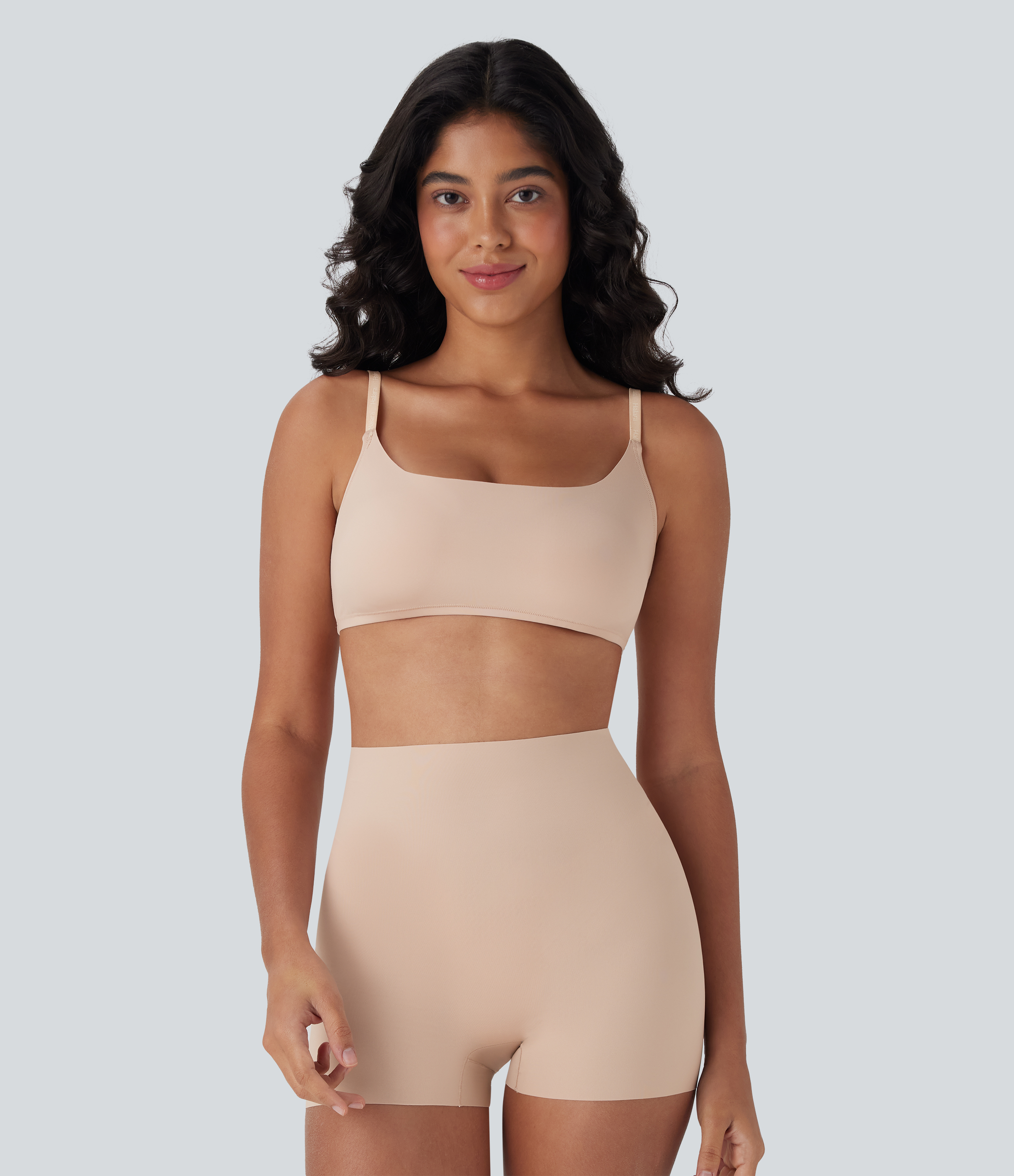 Sujetador casual con tirantes ajustables, suaves y de alta elasticidad