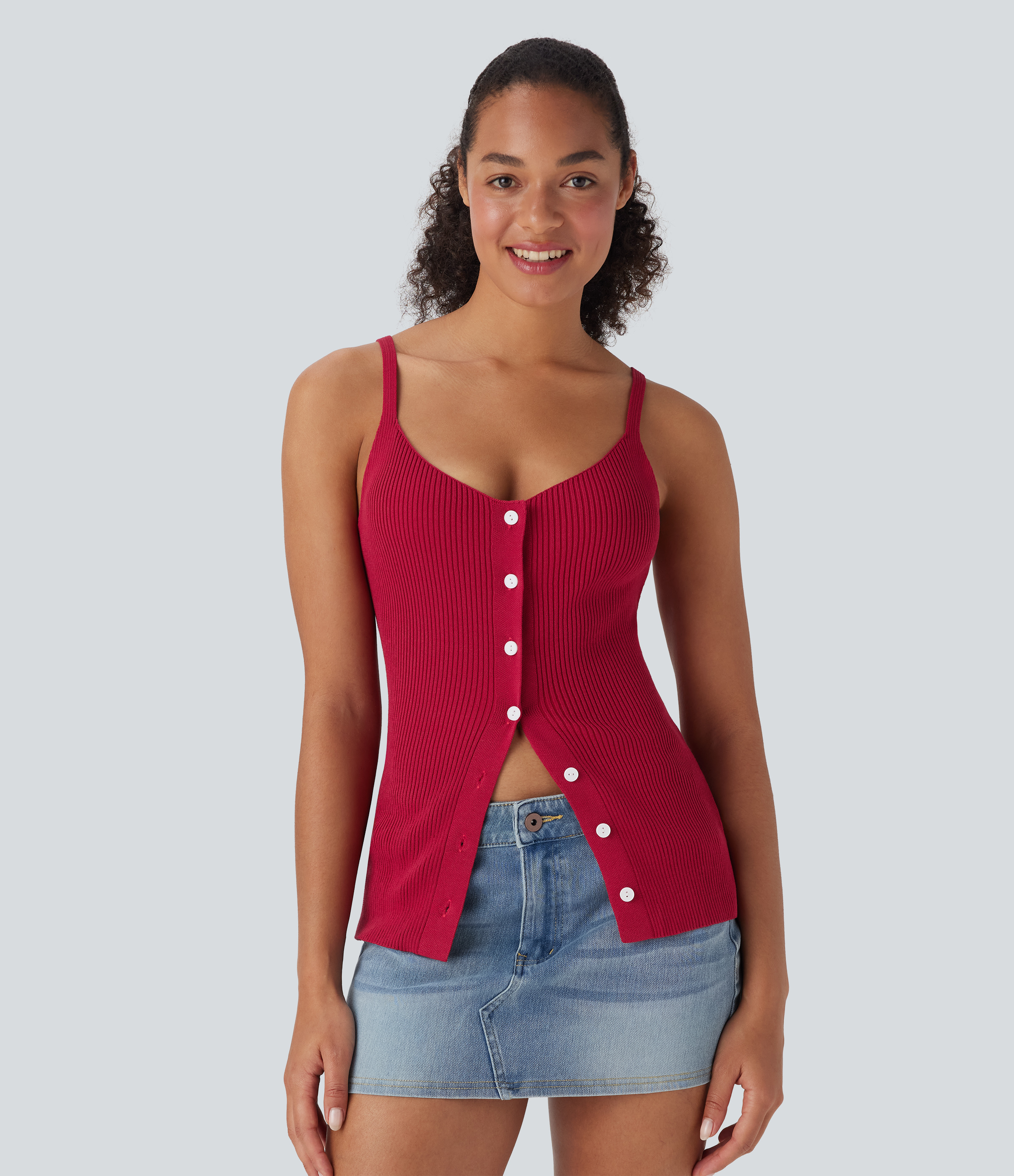 Top de Punto Casual Frontal