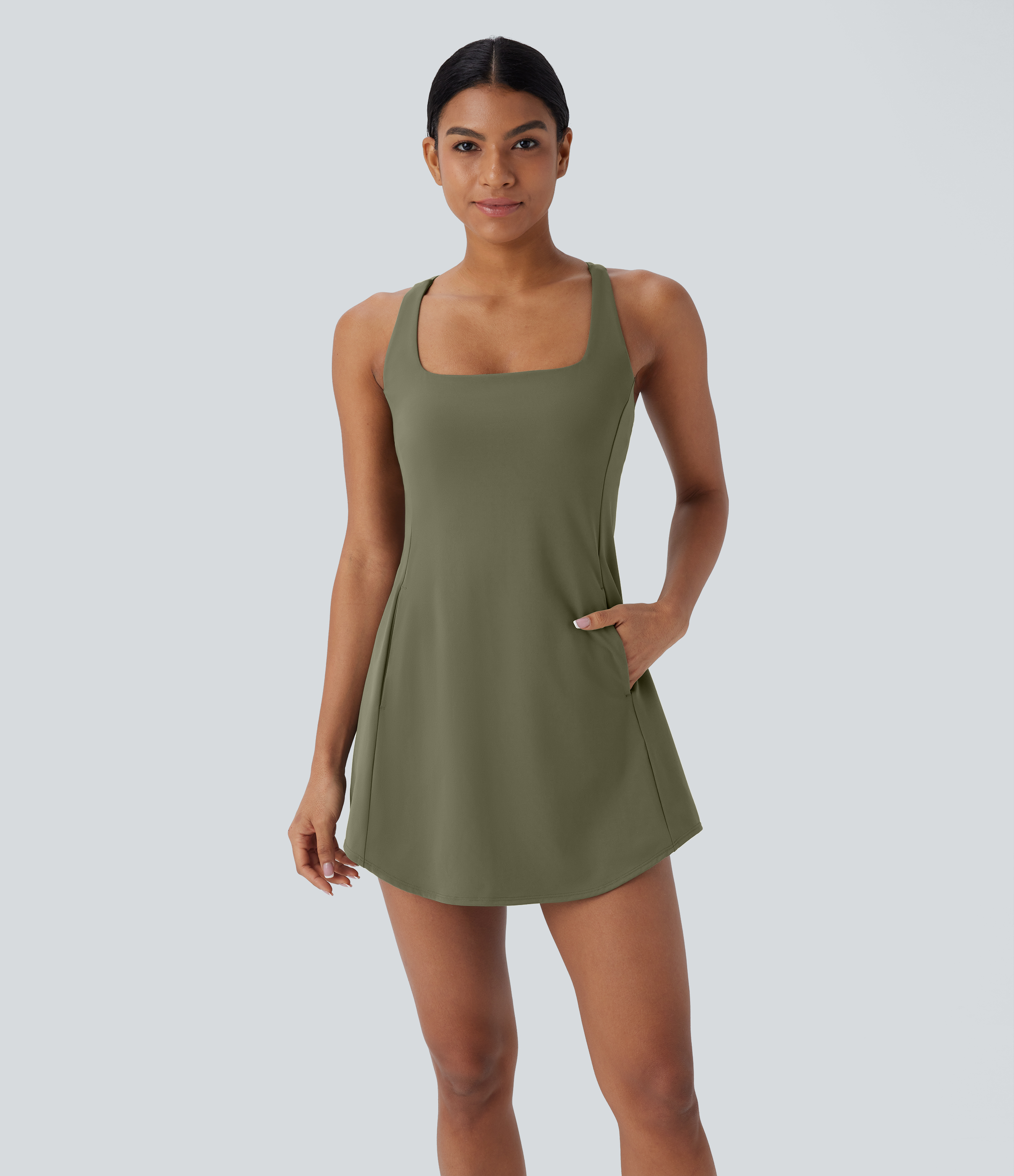 Women's SoftlyZero™ Plush Cut Out Pocket 2-Piece Mini Yoga