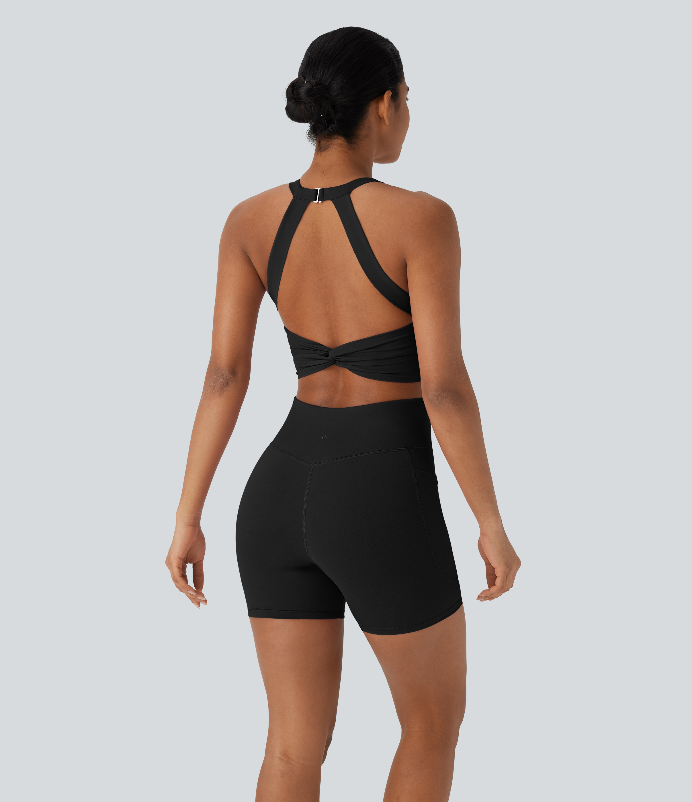 Halara UltraSculpt™ Tummy Control Training Romper with Pockets-Easy Peezy Edition