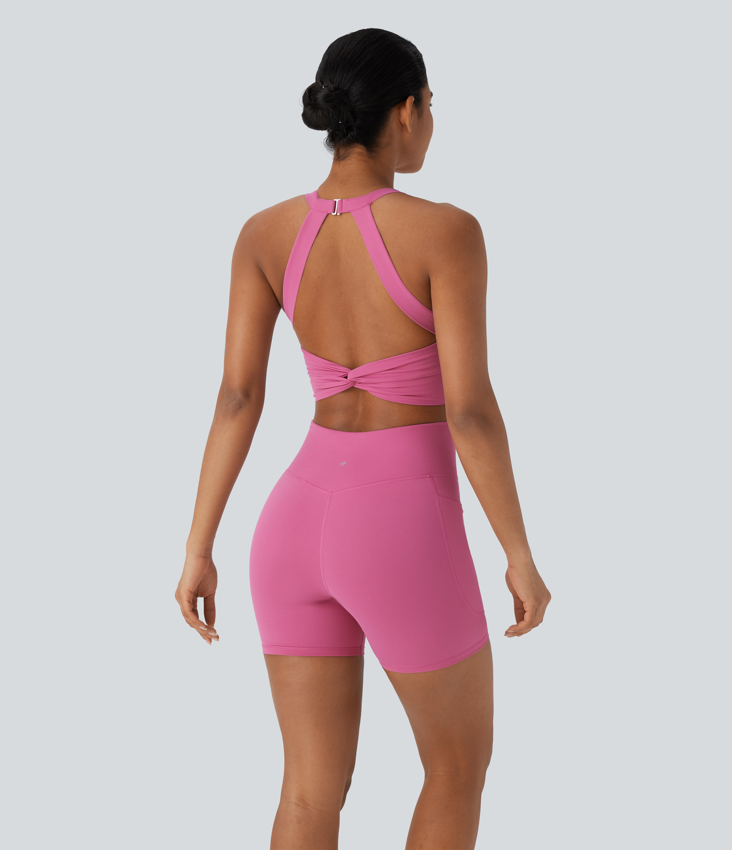 Halara UltraSculpt™ SoCinched combinaison d'entraînement à maintien abdominal avec poches — version Easy Peezy