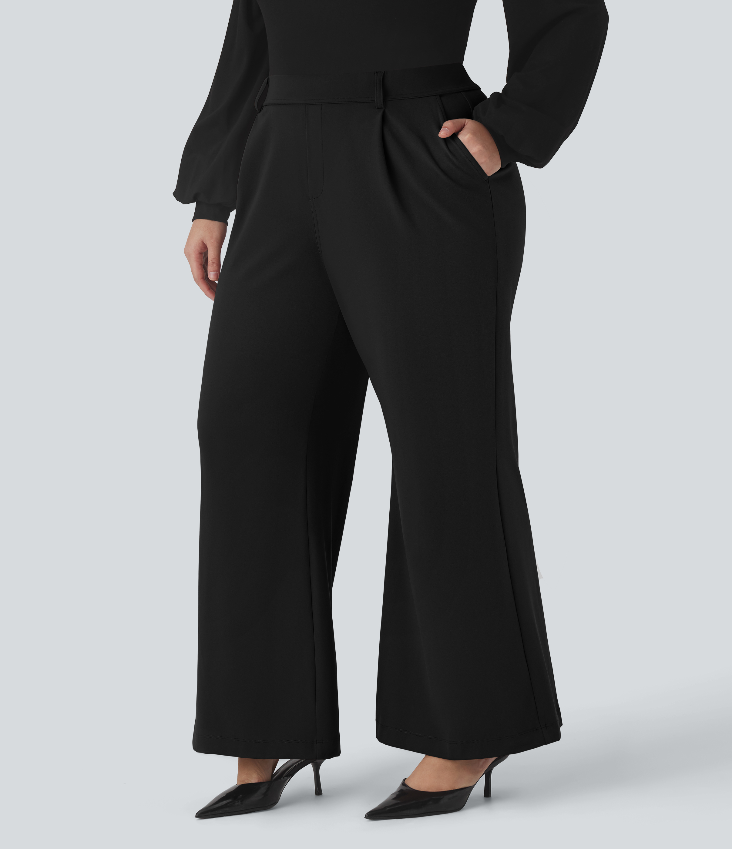 Women's Halara Flex™ DayStretch High Waisted Work Plus Size Flare