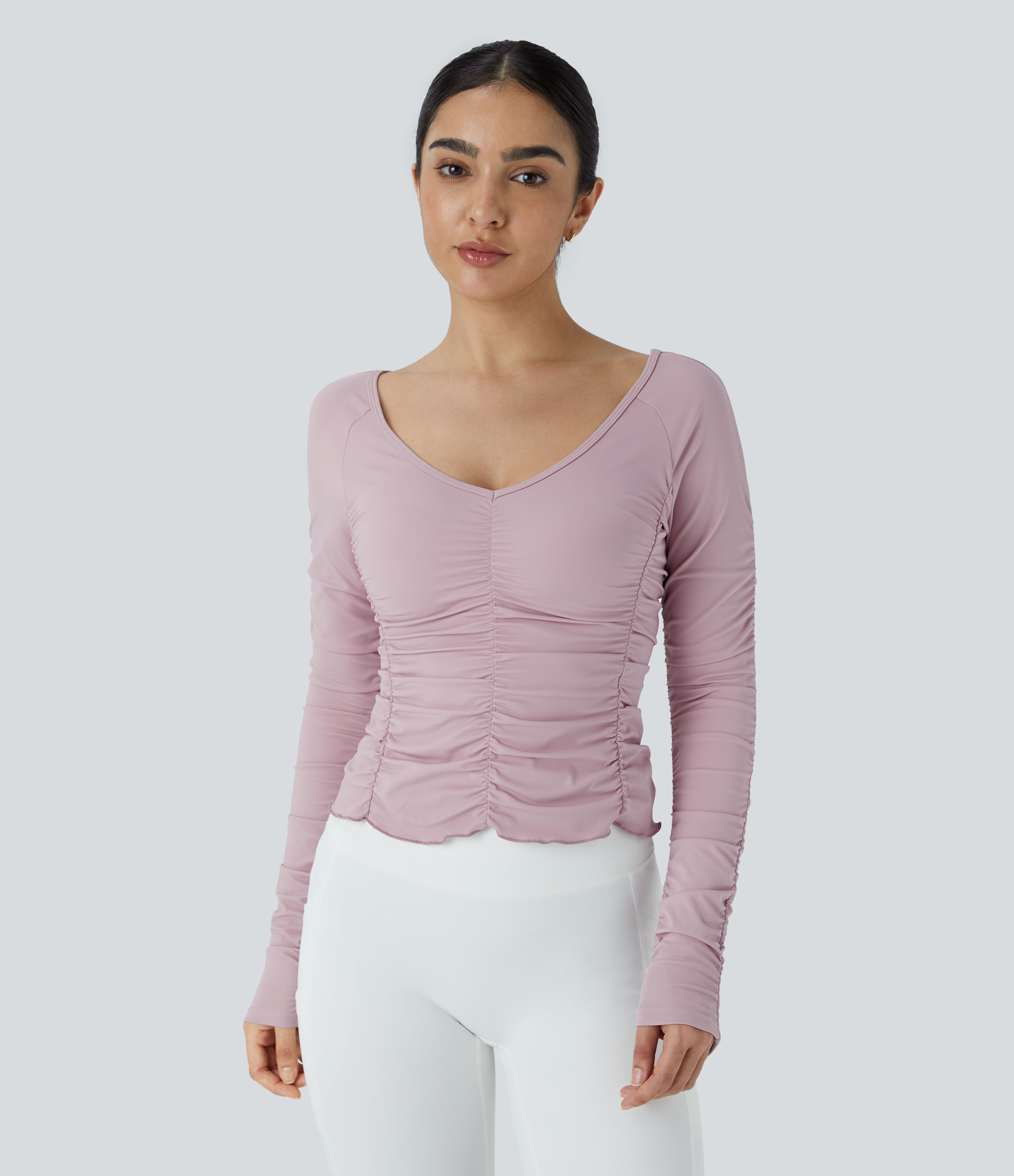 Yoga-Top Boatneck 