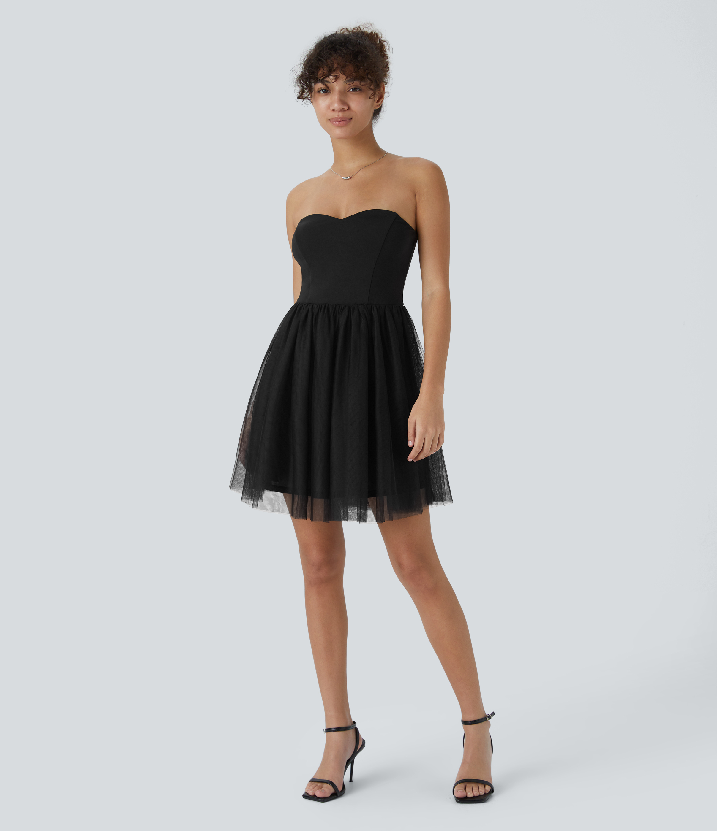 Mesh Tube Dress