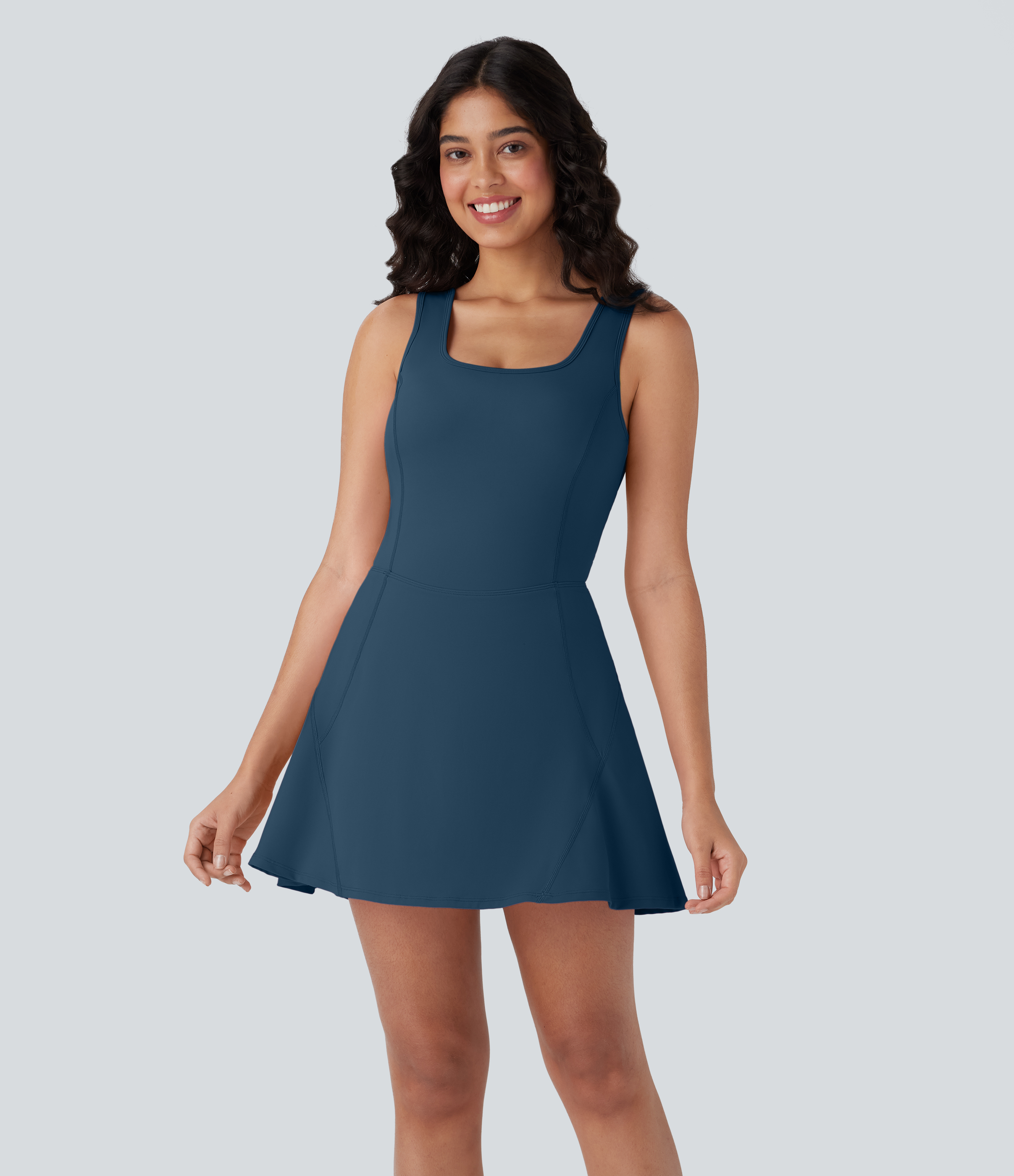 Women's SoftlyZero™ Airy U Neck 2-in-1 Pocket Mini Cool