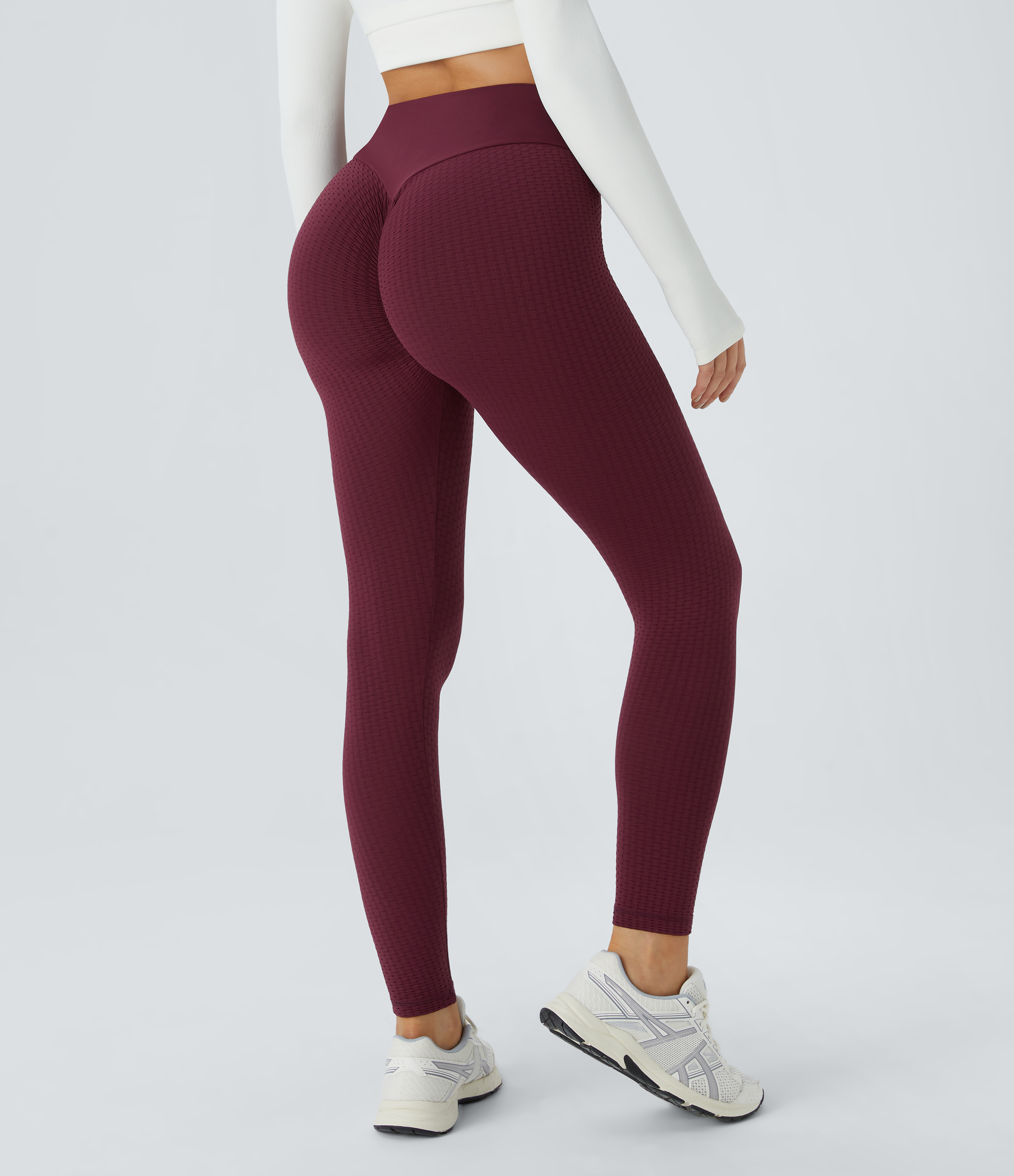 OneForm Seamless Flow High Waisted Jacquard Leggings