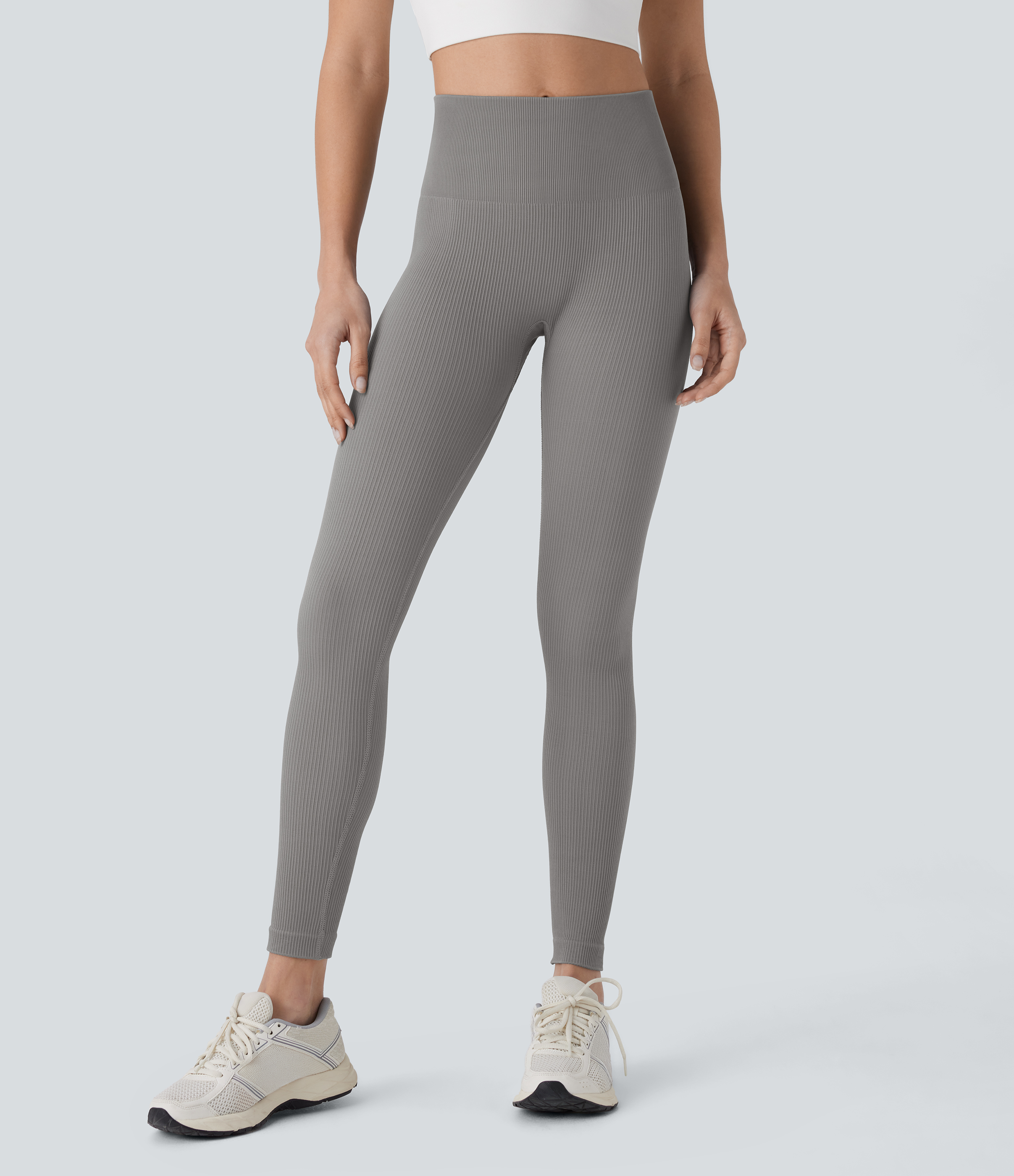 Mockingbird Booty-lifting 7/8 yoga leggings with a high-rise waistband, tummy control, and a seamless fit for effortless movement. / 2