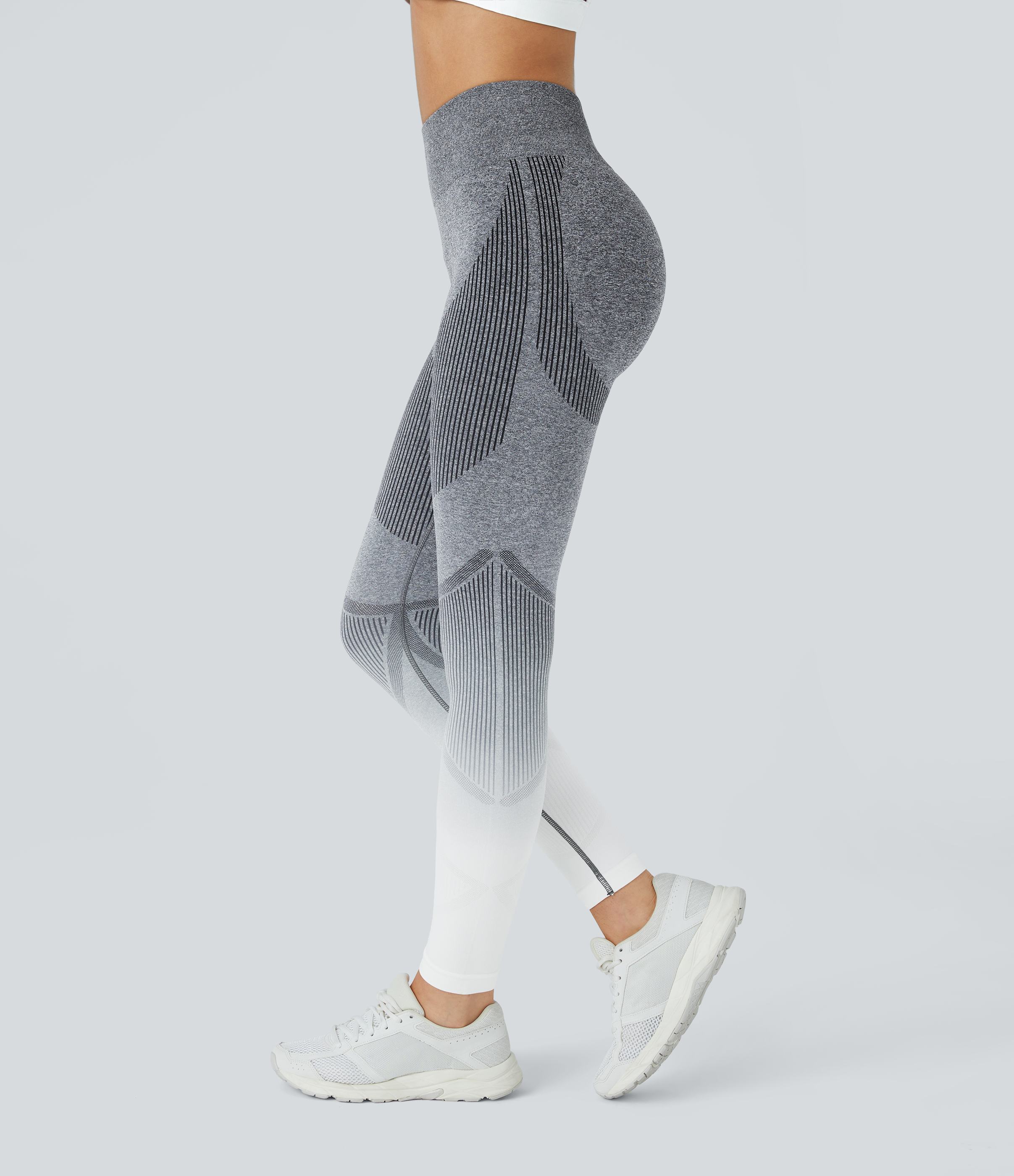 OneForm Seamless Flow High Waisted Gradient Running Leggings