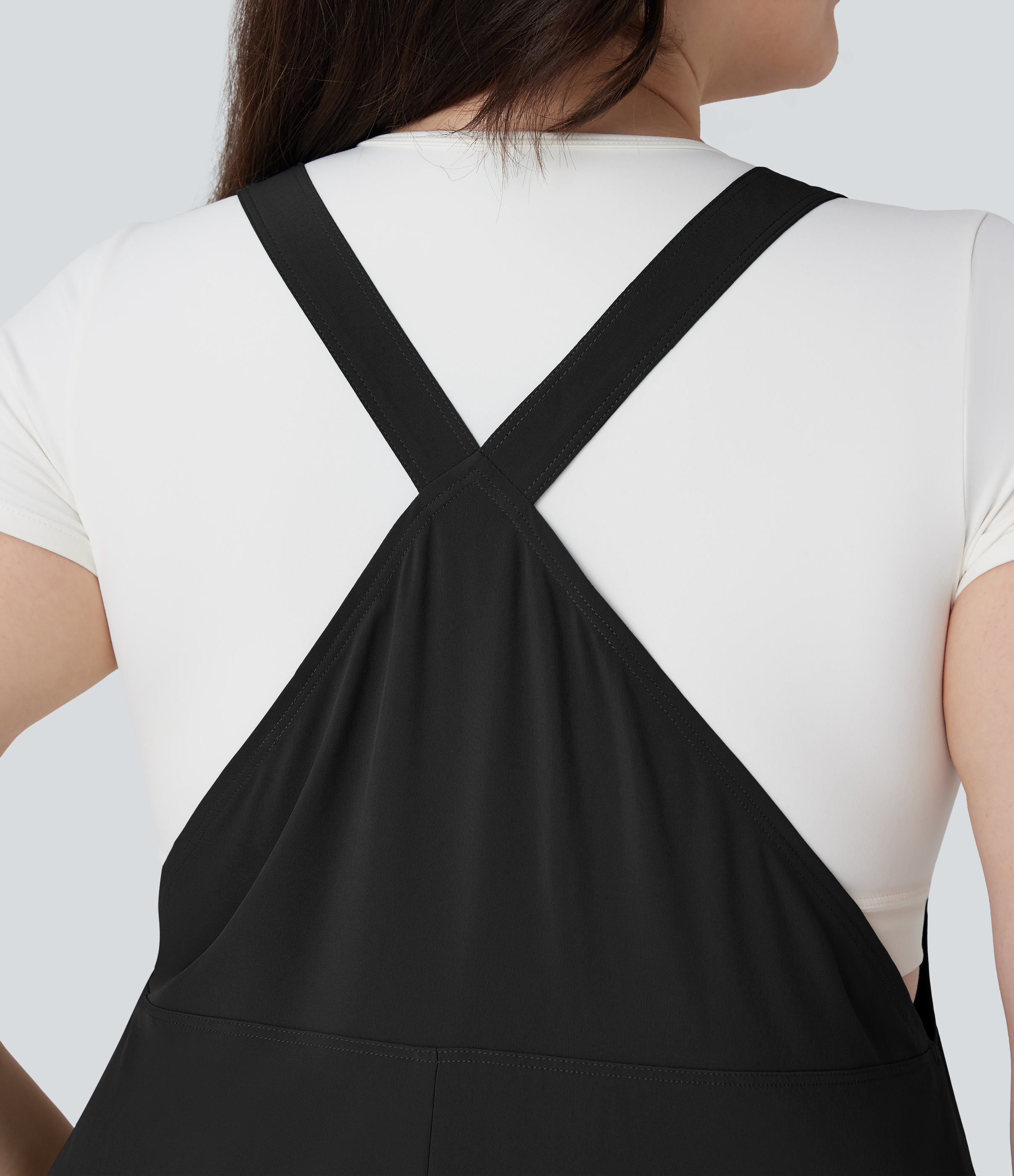 Women's Breezeful™ Flowy Quick Dry Midi Casual Plus Size Pinafore