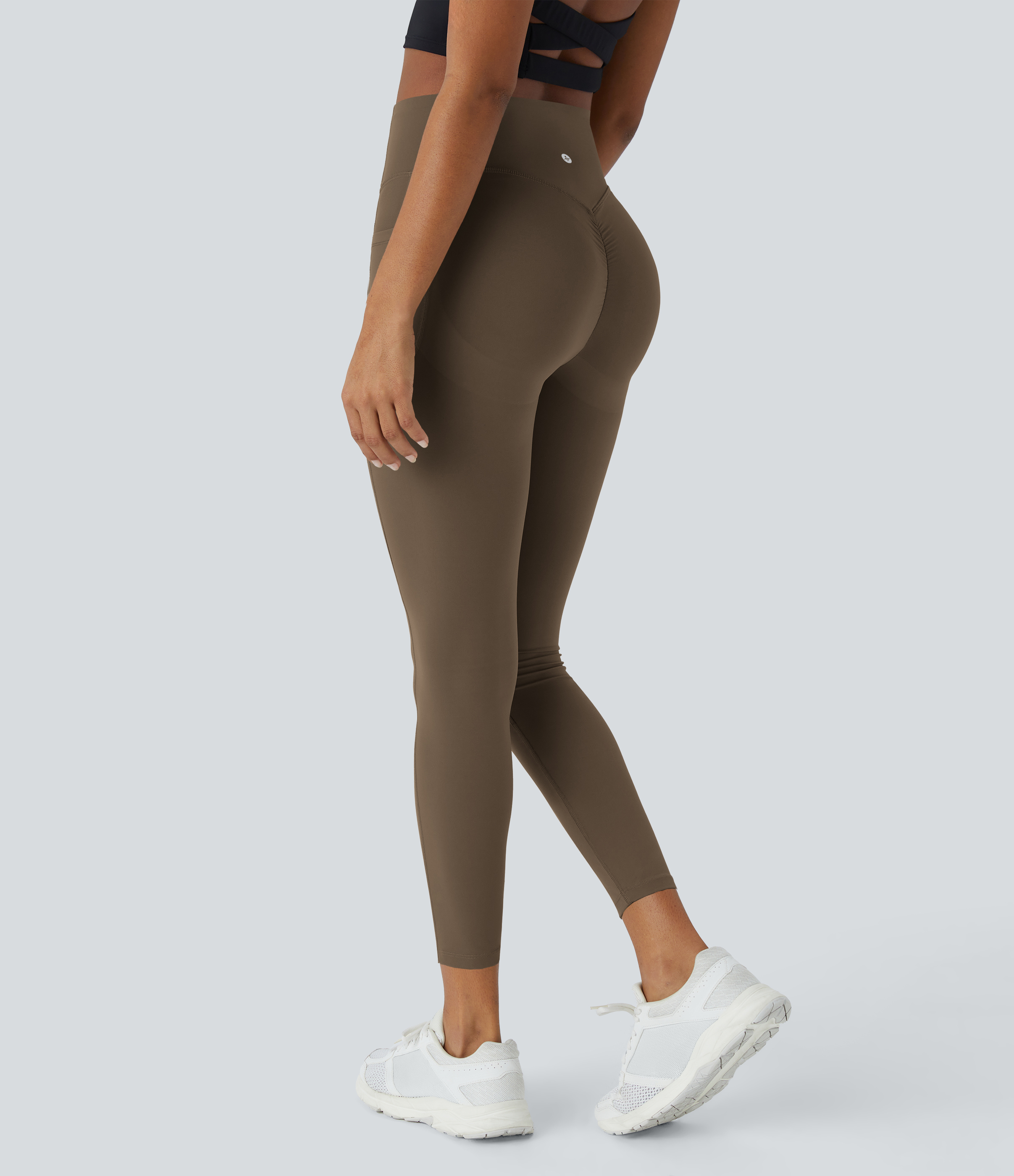 Halara UltraSculpt™ Leggings de Contrôle du Ventre et Sculptant les Fesses Taille Haute avec Poches