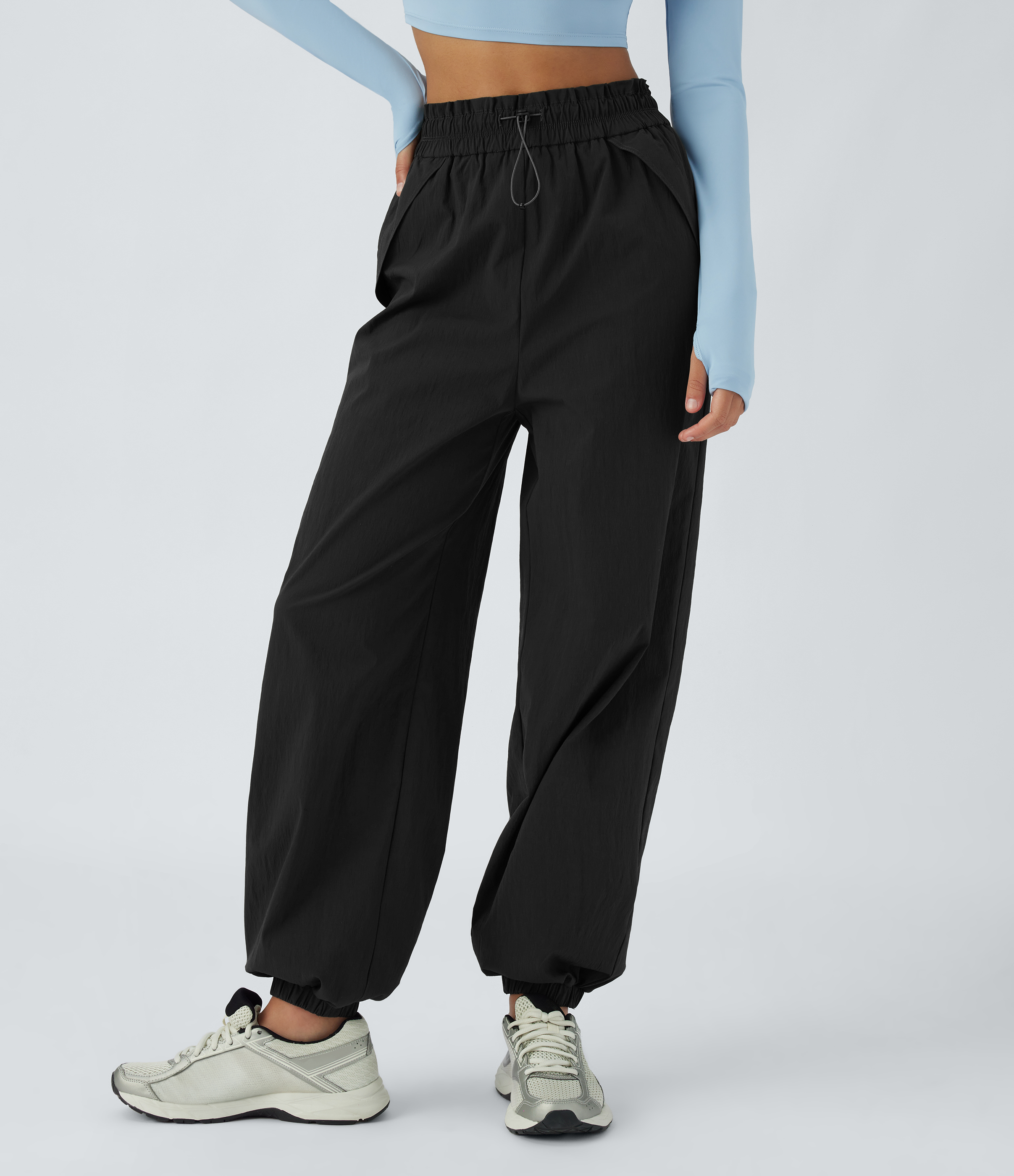 Water side frill Pants - HIAND