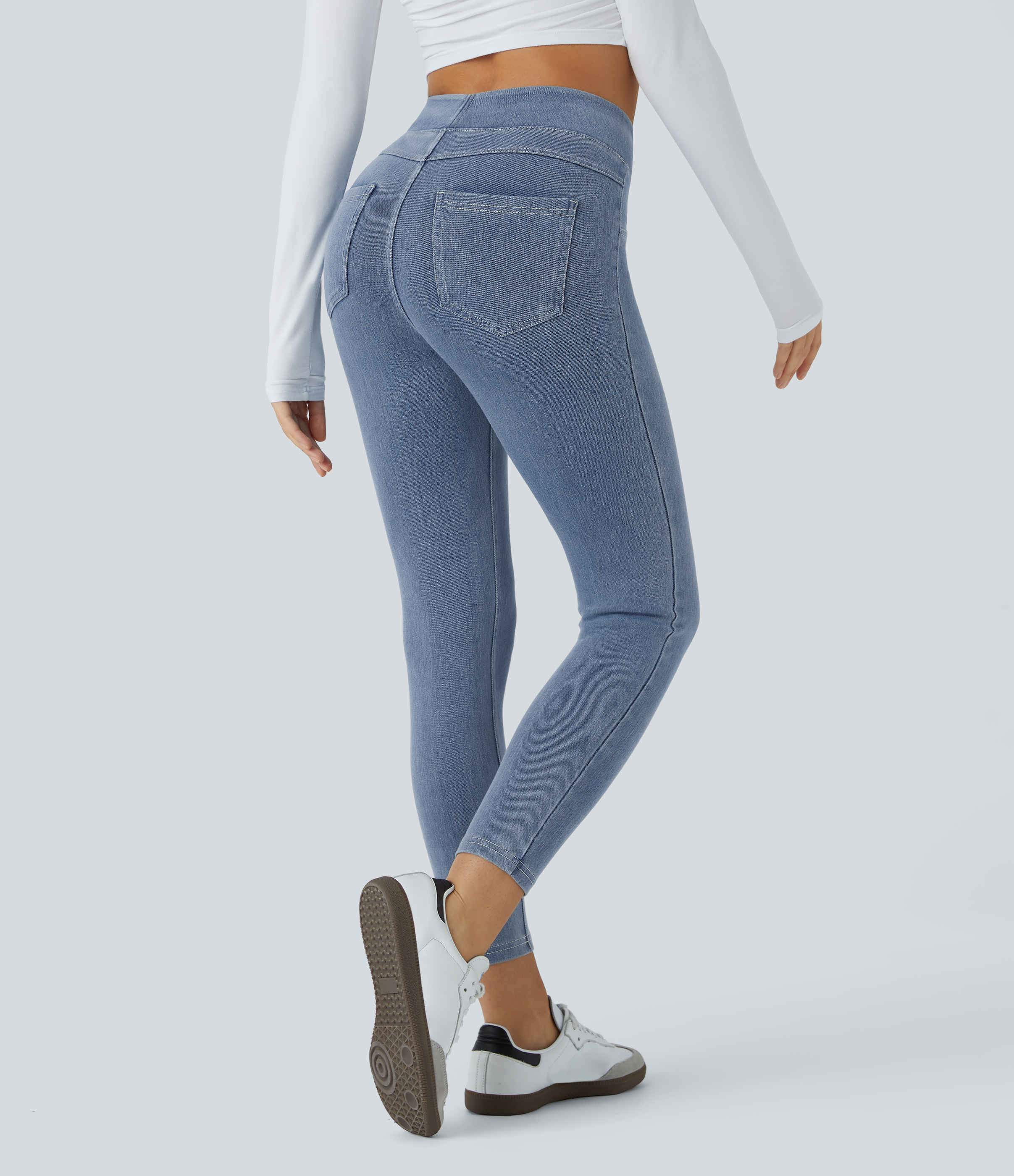 Halara Flex™ High Waisted Women Active  Casual Jegging with pockets