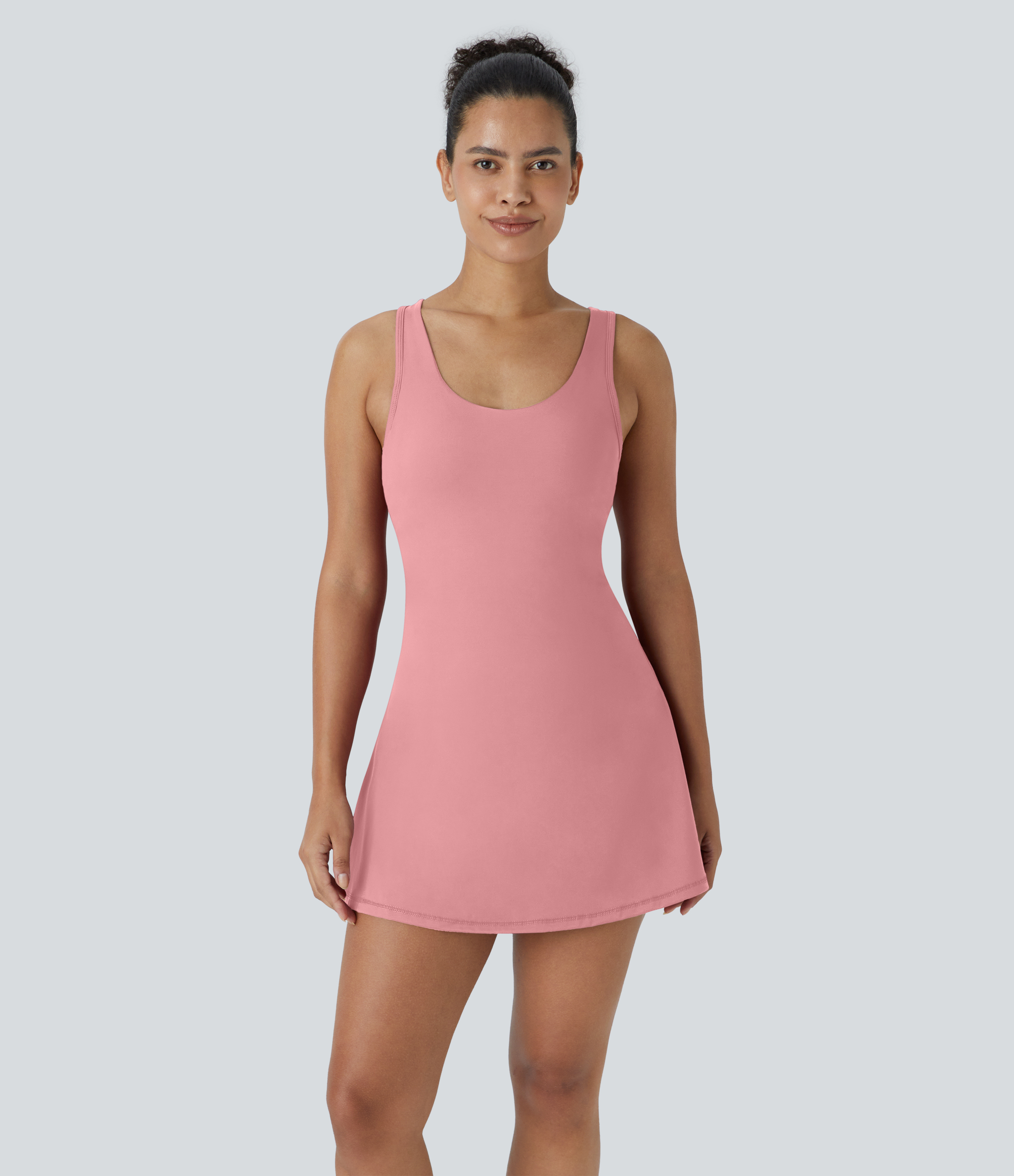  Everyday Softlyzero™ Airy Vestido tenis sin espalda abertura bolsillo lateral tacto fresco -Glee Air