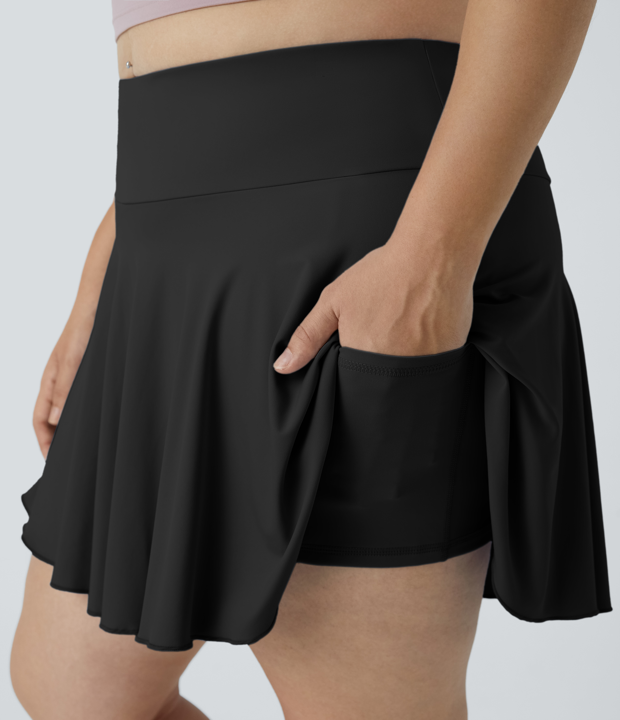 国内で当店のみ CFIERCE - TAFFY SHORTS-SKIRT skirt with shorts sold on Temu United States