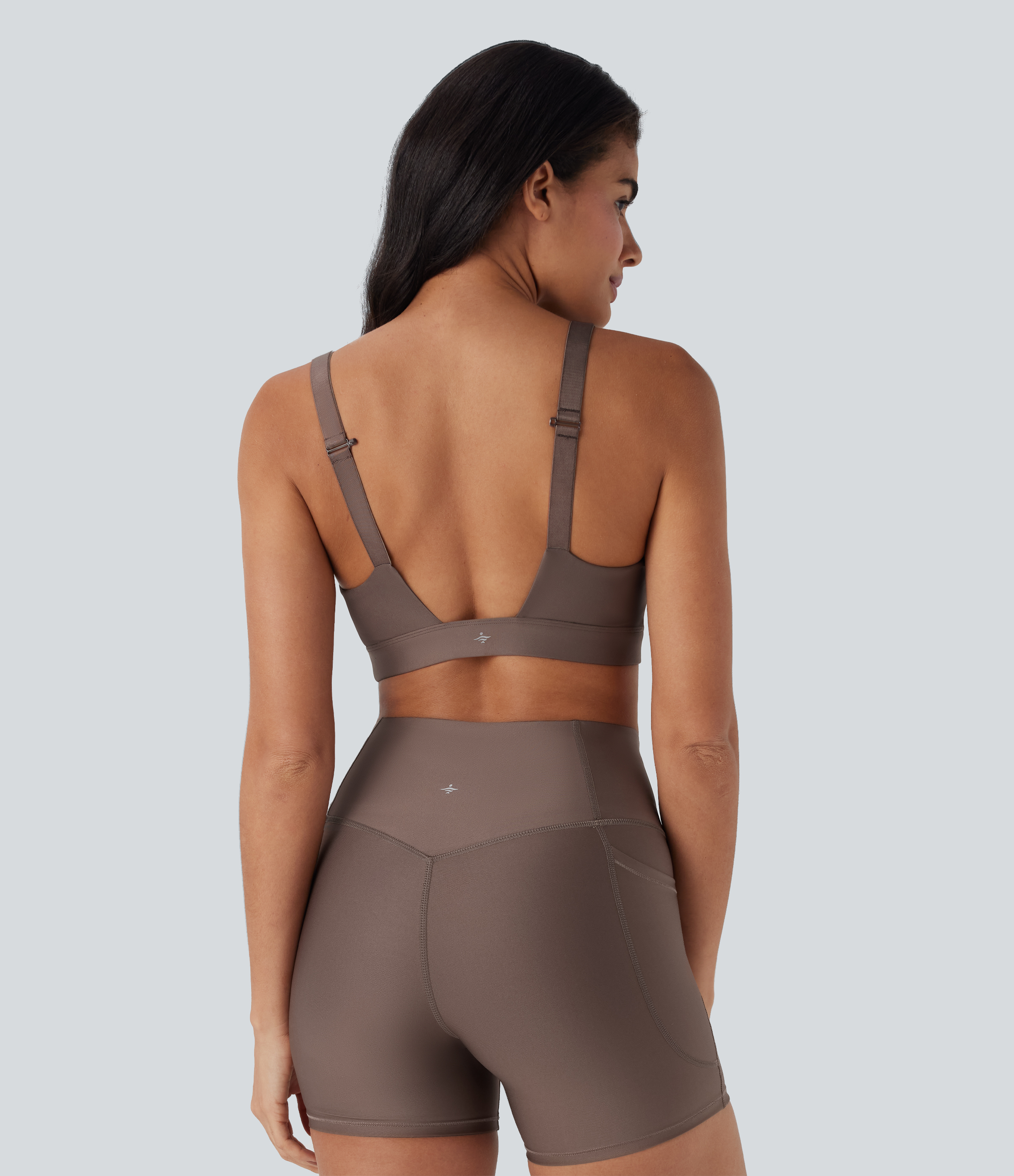 Hay Brown Medium Support Sheen Laufunterhemd / 2