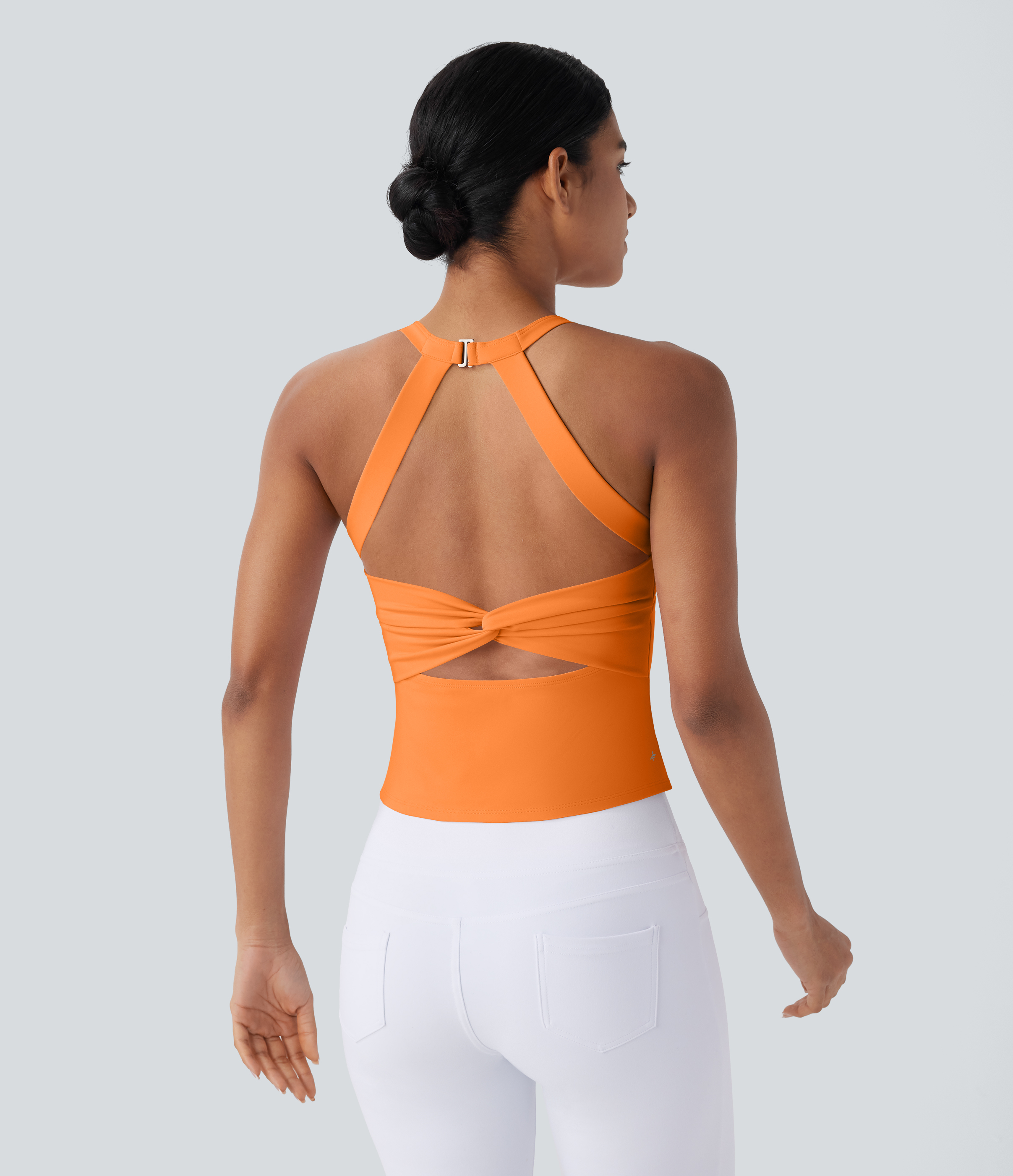 SoftlyZero™ Plush Cut Out Yoga Tank Top A-D Cups
