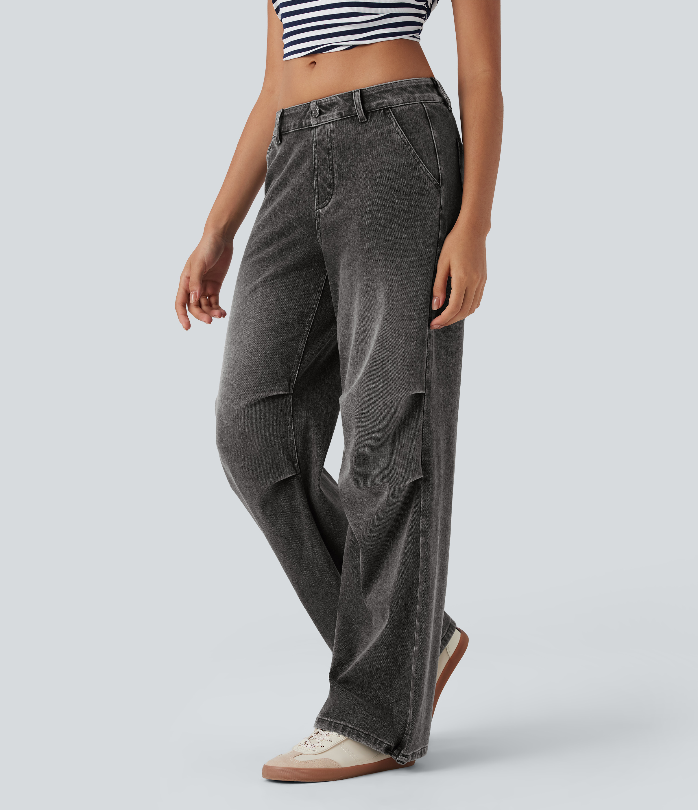 Women's Halara Flex™ Low Rise Adjustable Drawcord Stretchy Knit