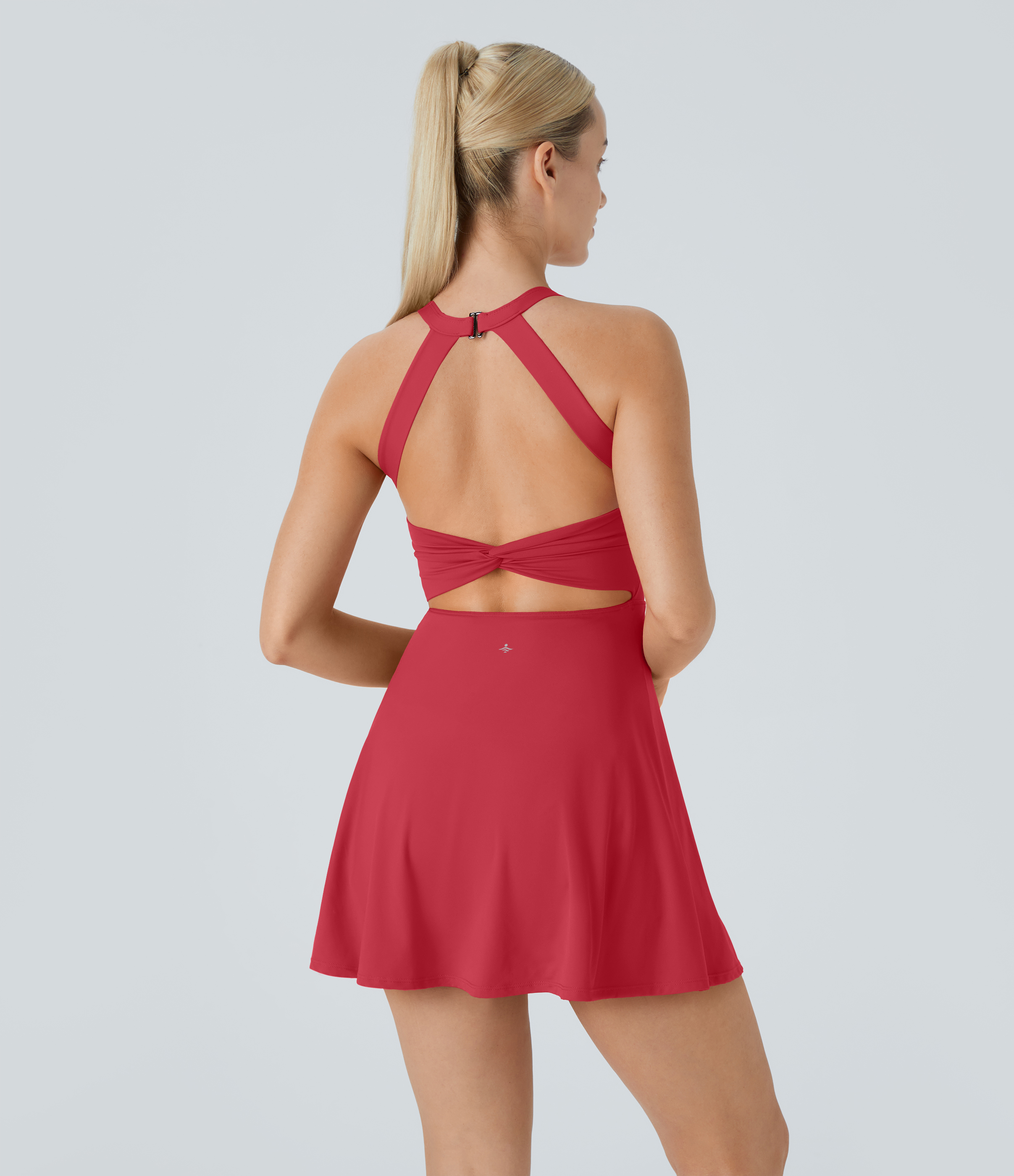 Backless Twisted Active Dress